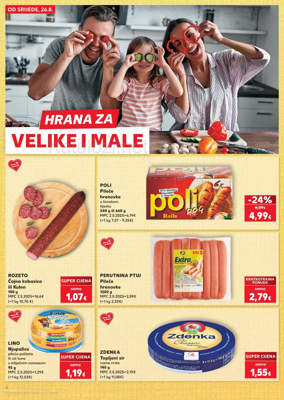 Stranica 4. Kaufland kataloga - Začini, njega tijela, sve za pse