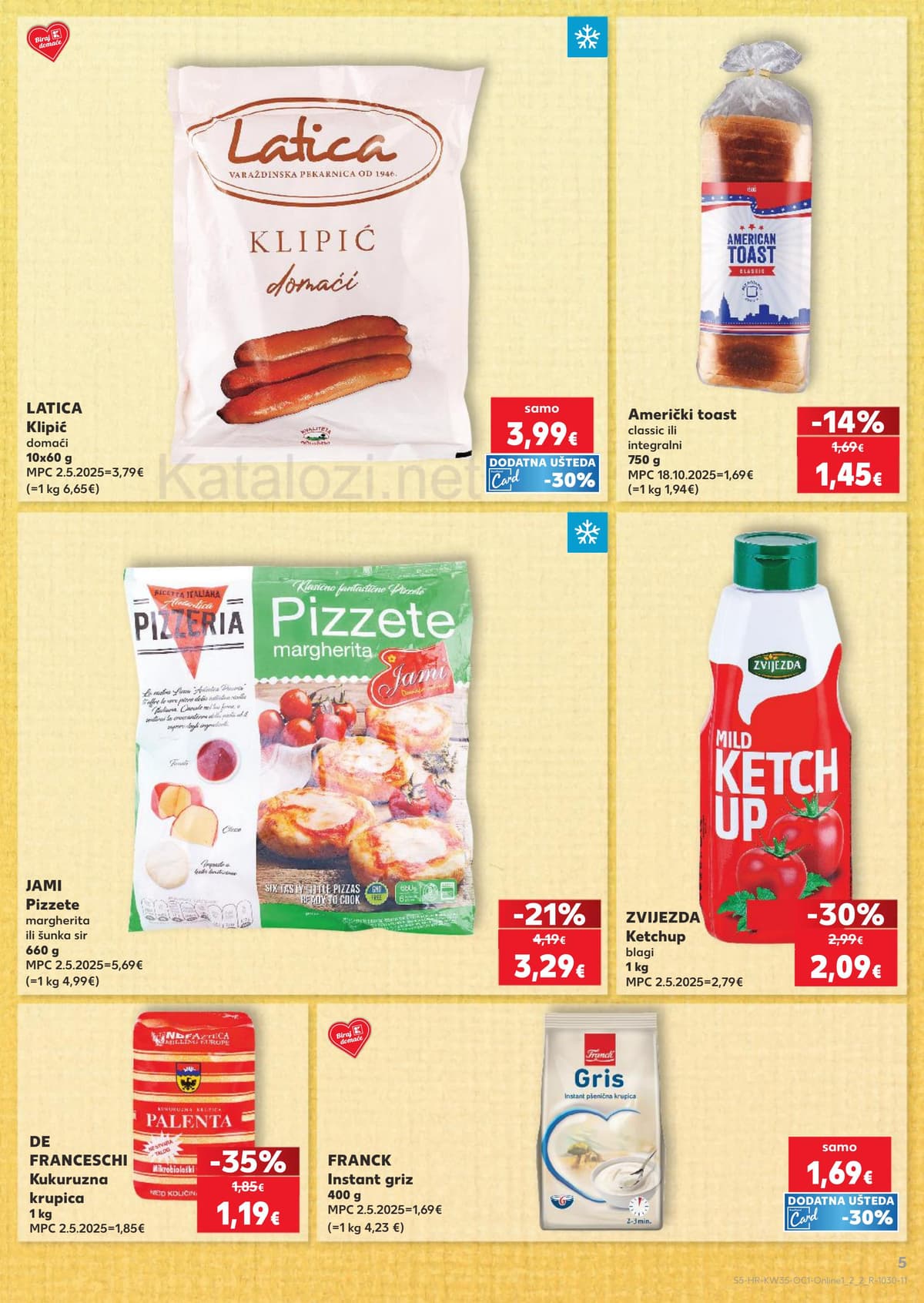 Stranica 5. Kaufland kataloga - Začini, njega tijela, sve za pse