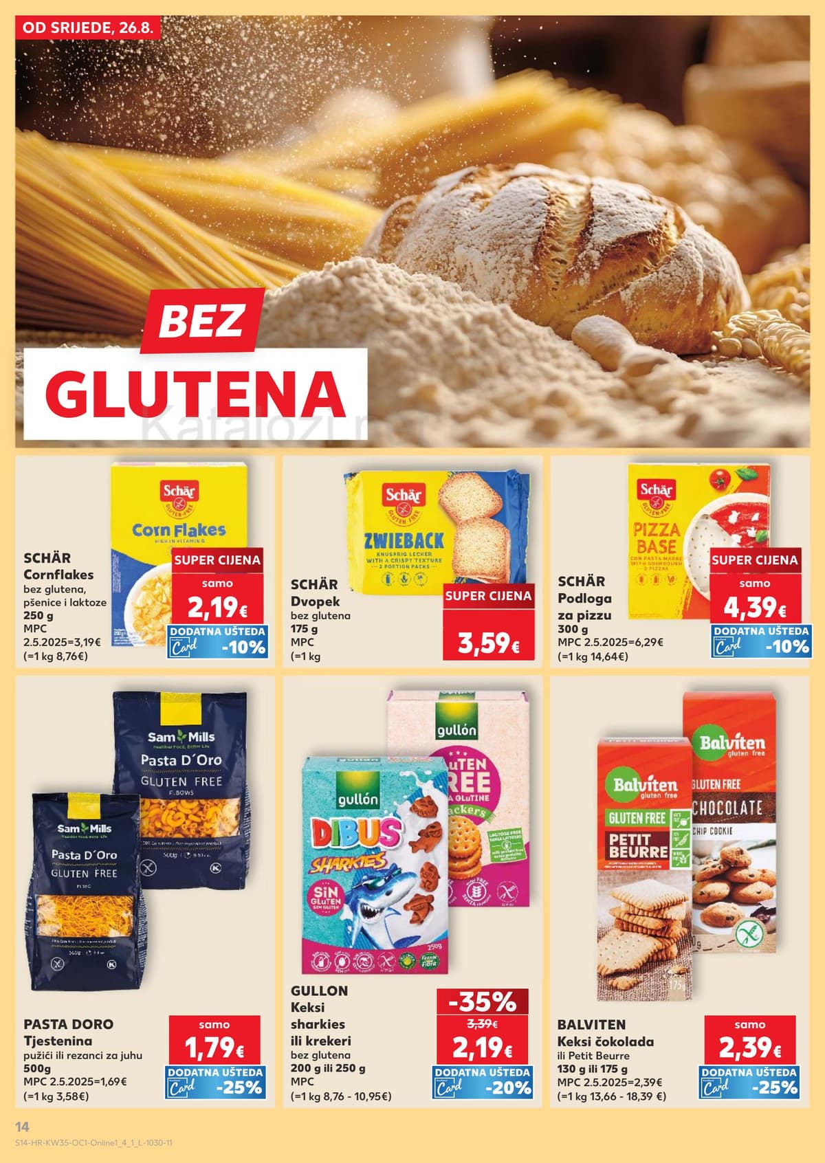 Stranica 14. Kaufland kataloga - Začini, njega tijela, sve za pse