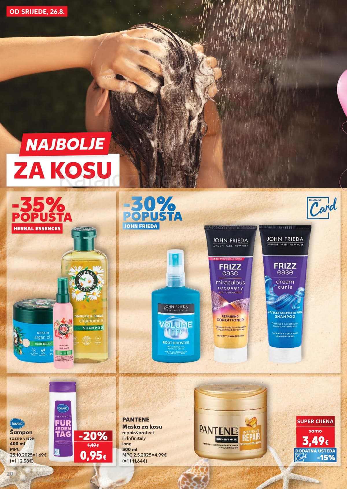 Stranica 20. Kaufland kataloga - Začini, njega tijela, sve za pse