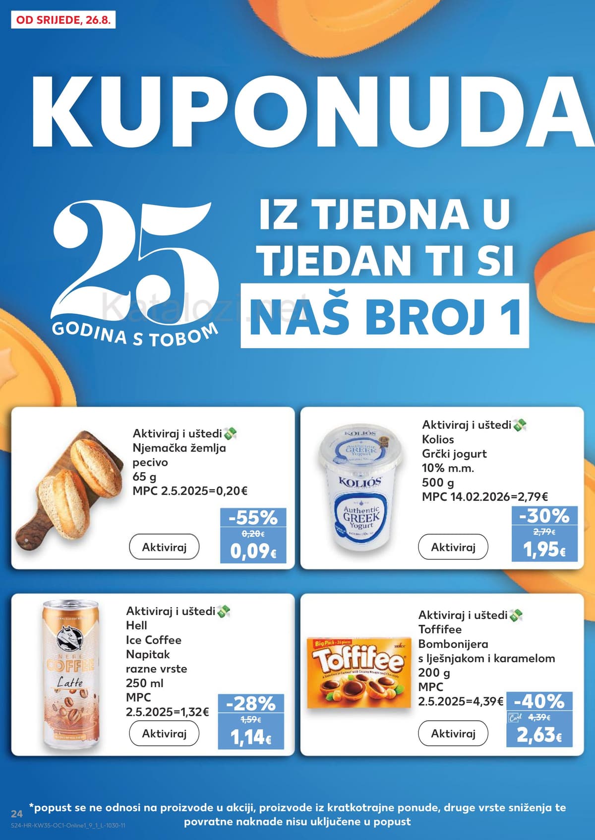 Stranica 24. Kaufland kataloga - Začini, njega tijela, sve za pse od 24.08.2026.