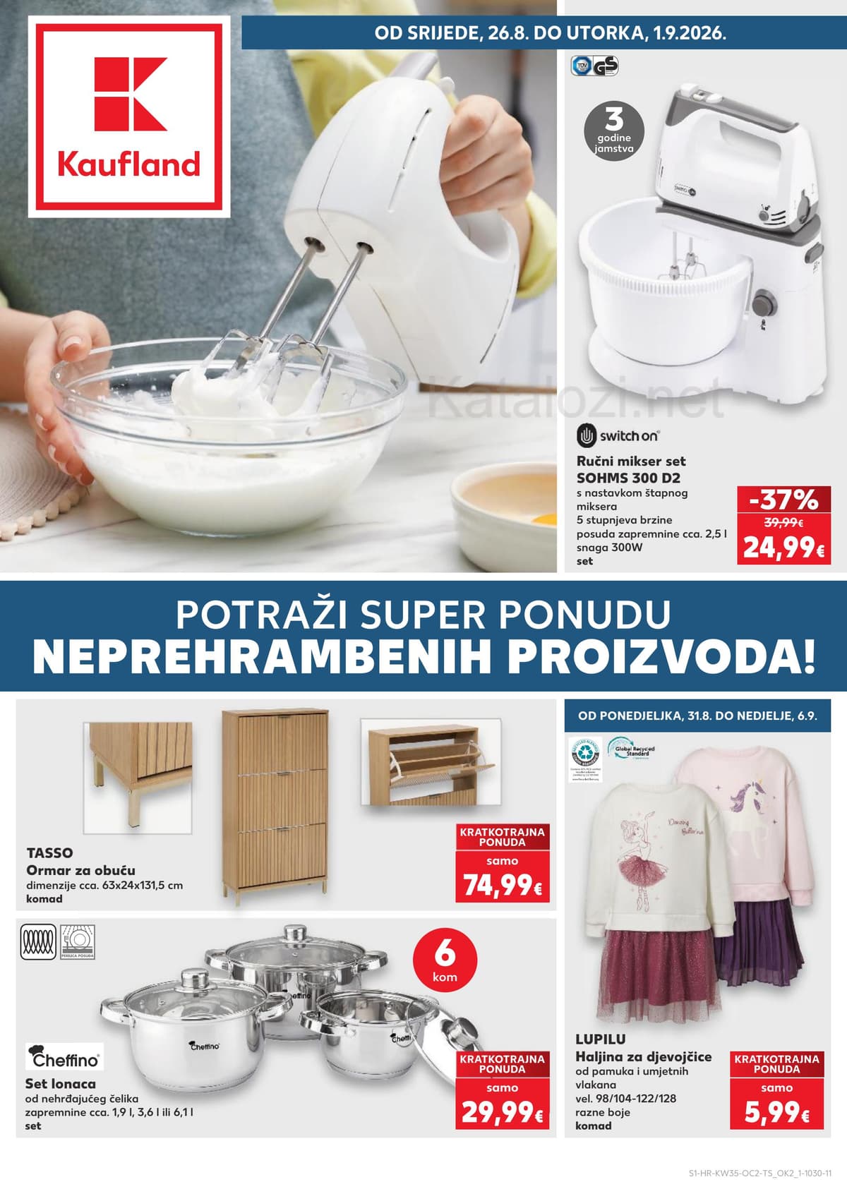 Stranica 1. Kaufland kataloga - Neprehrambeni Proizvodi
