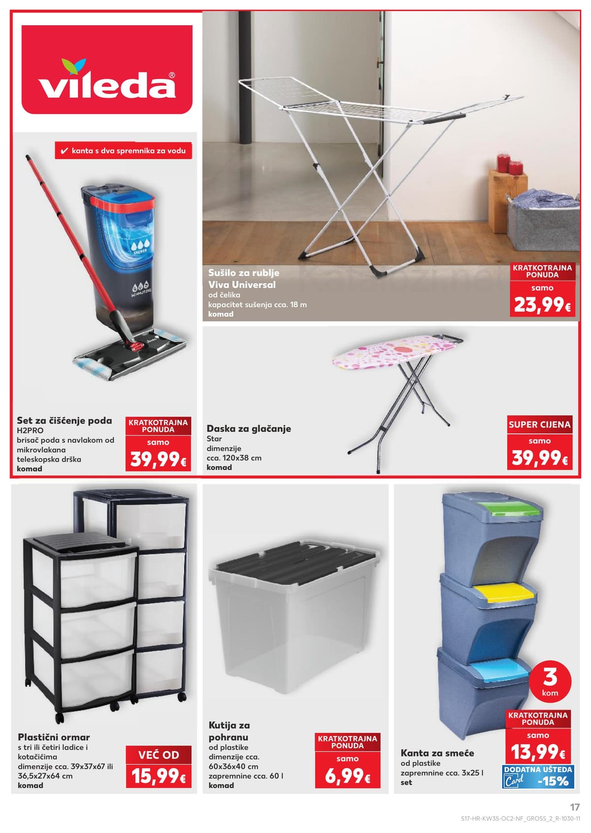 Stranica 17. Kaufland kataloga - Neprehrambeni Proizvodi