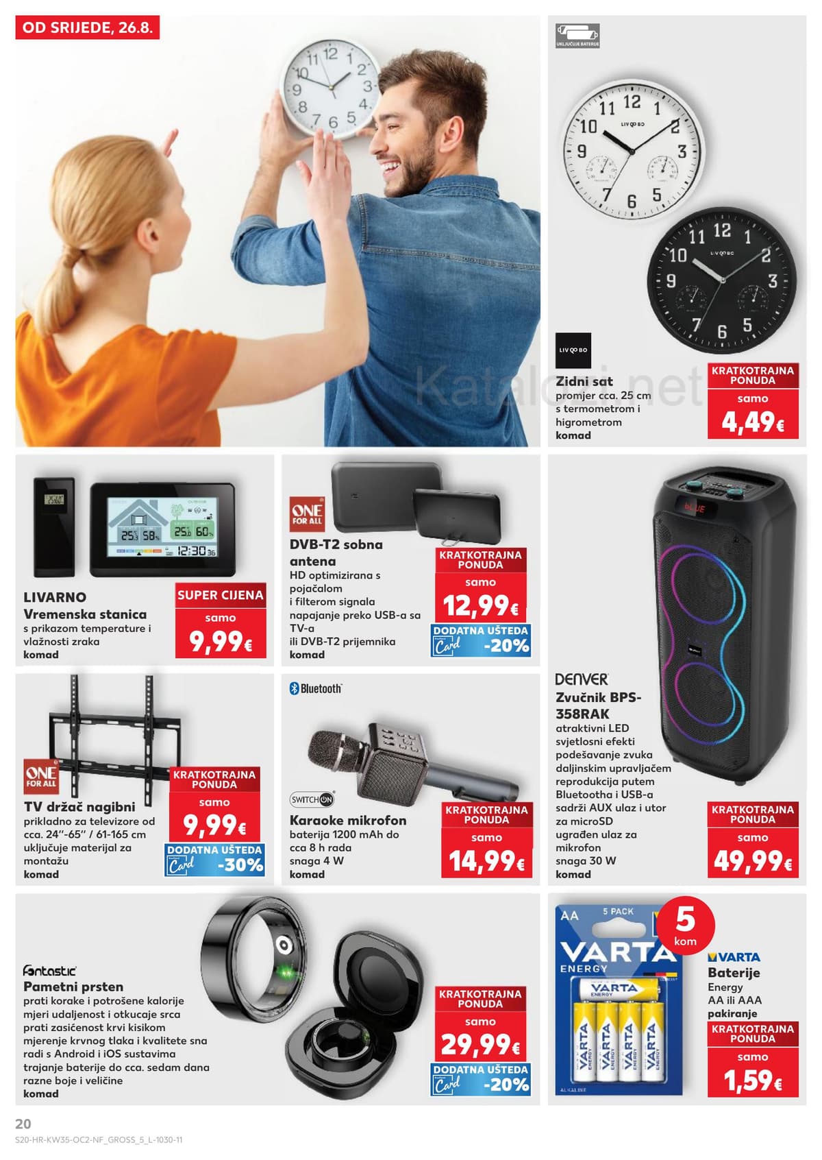 Stranica 20. Kaufland kataloga - Neprehrambeni Proizvodi