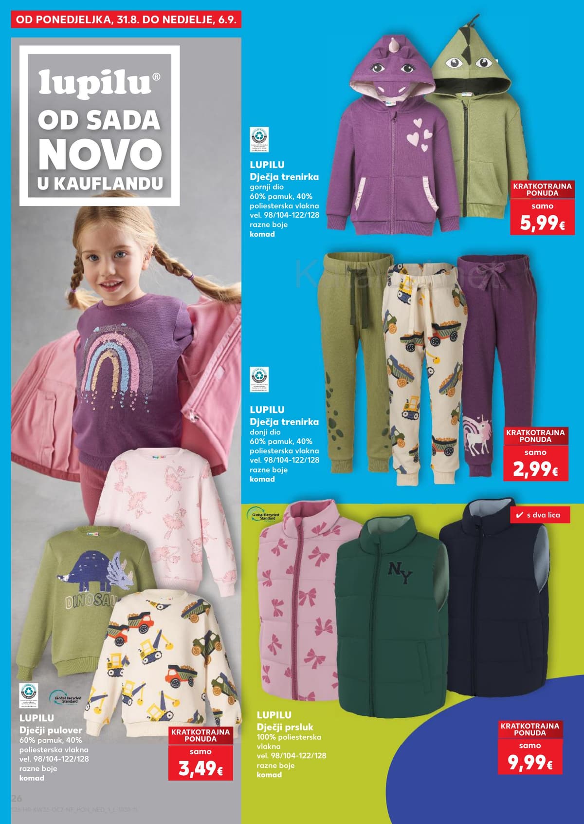 Stranica 26. Kaufland kataloga - Neprehrambeni Proizvodi od 24.08.2026.