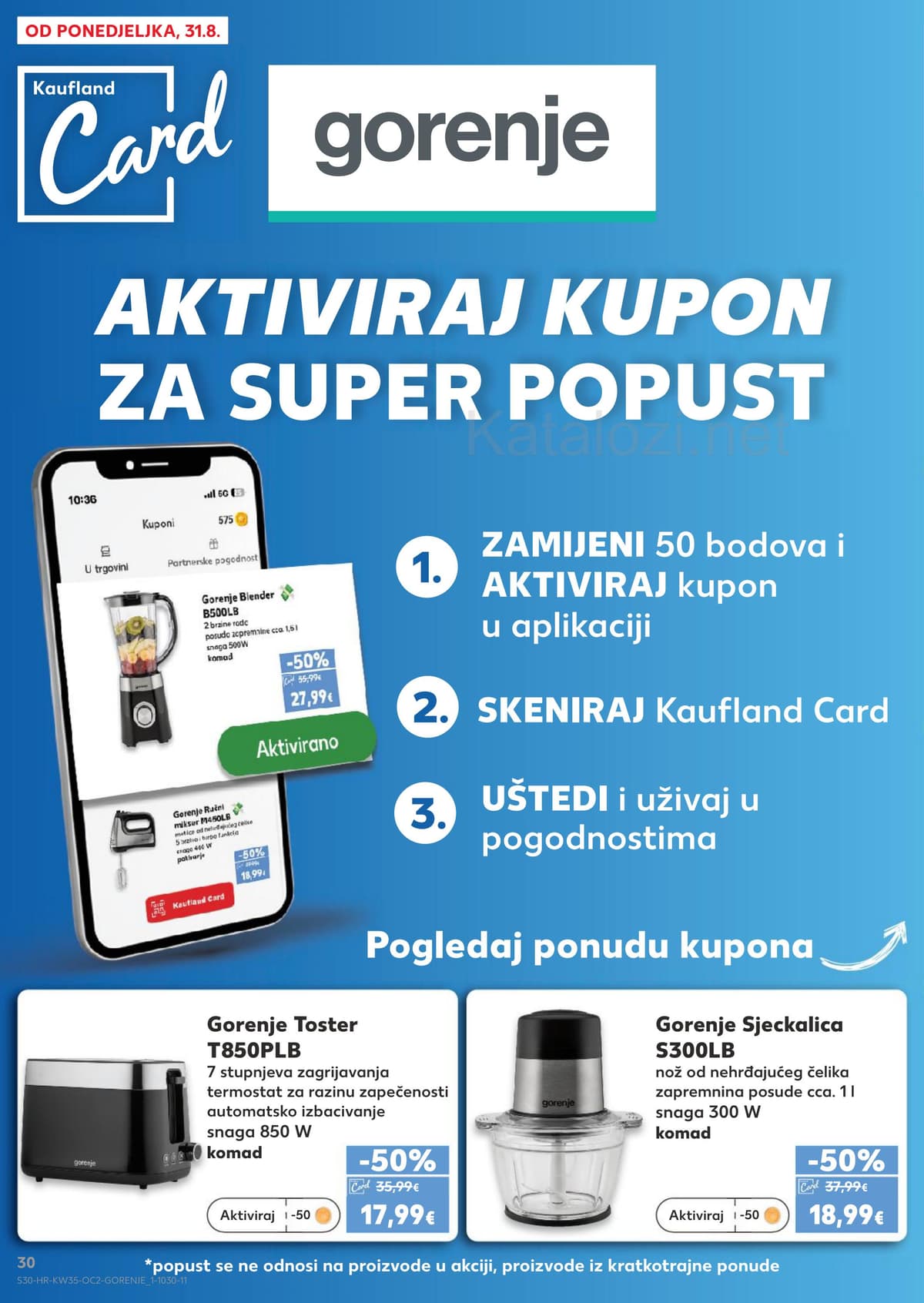 Stranica 30. Kaufland kataloga - Neprehrambeni Proizvodi od 24.08.2026.