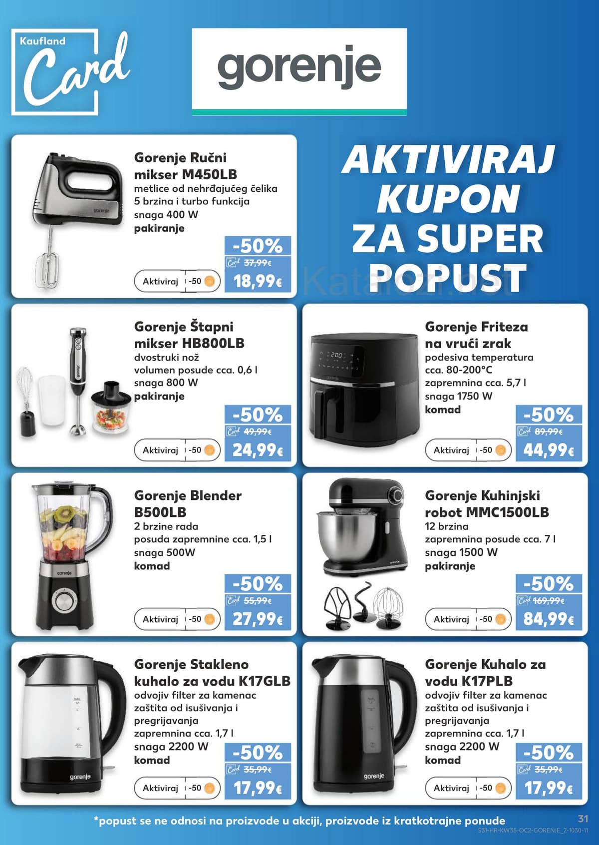 Stranica 31. Kaufland kataloga - Neprehrambeni Proizvodi od 24.08.2026.