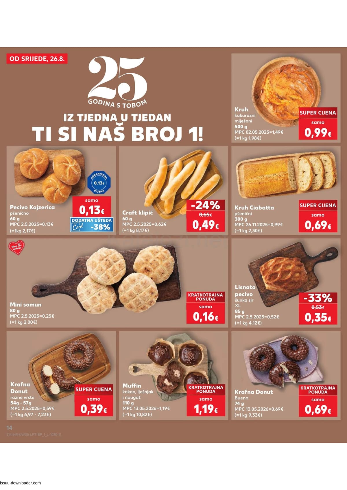 Stranica 14. Kaufland kataloga - Tjedna Akcija od 24.08.2026.