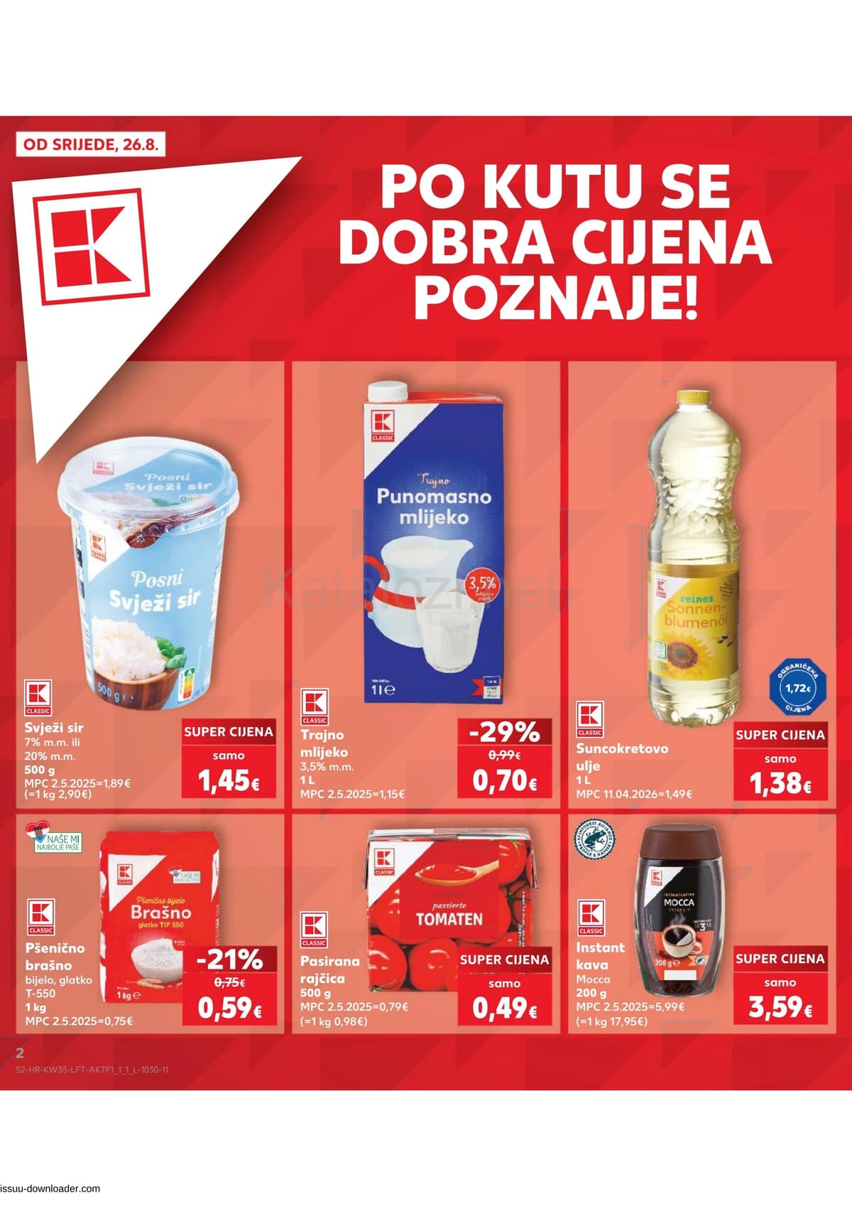 Stranica 2. Kaufland kataloga - Tjedna Akcija