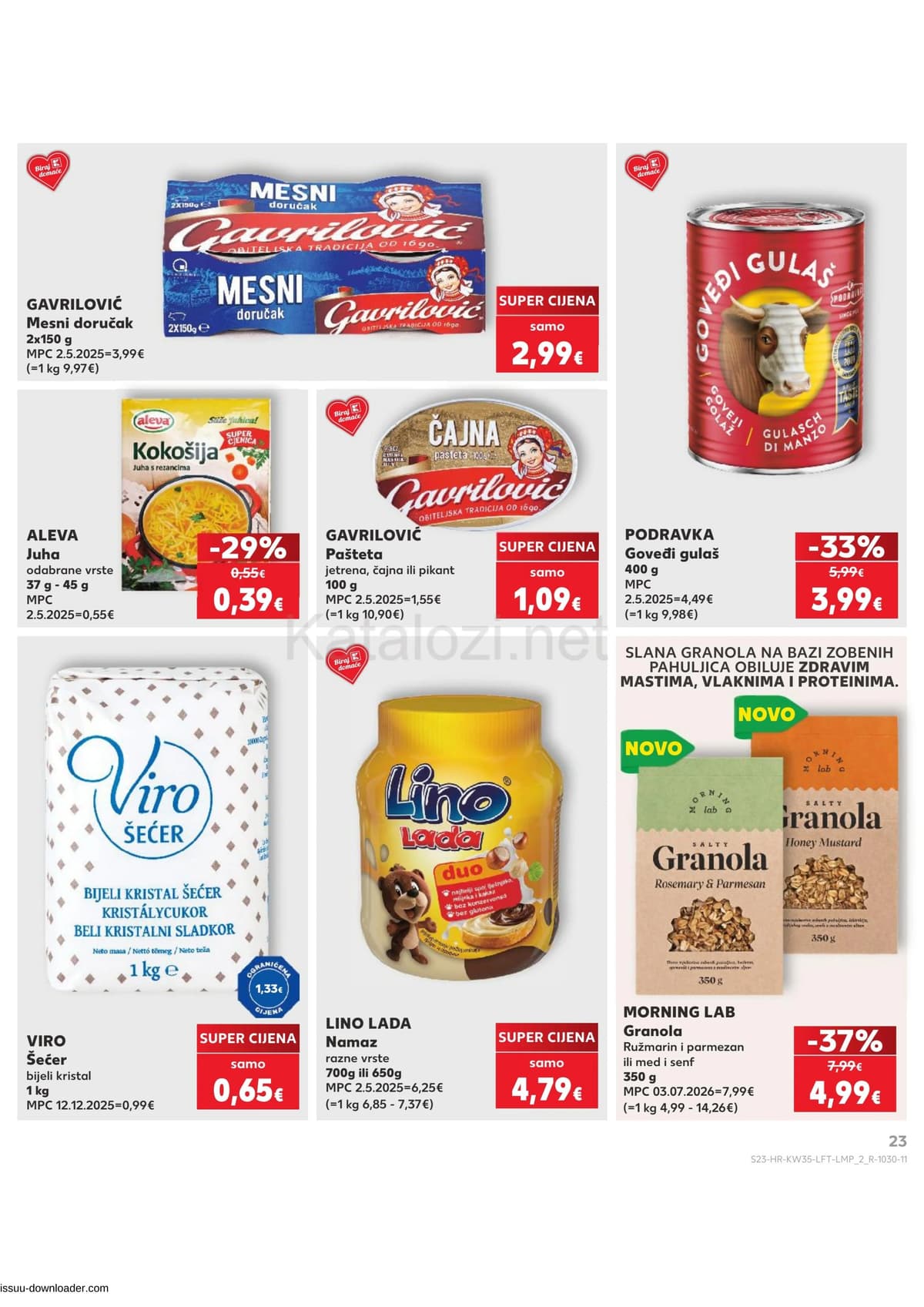 Stranica 23. Kaufland kataloga - Tjedna Akcija