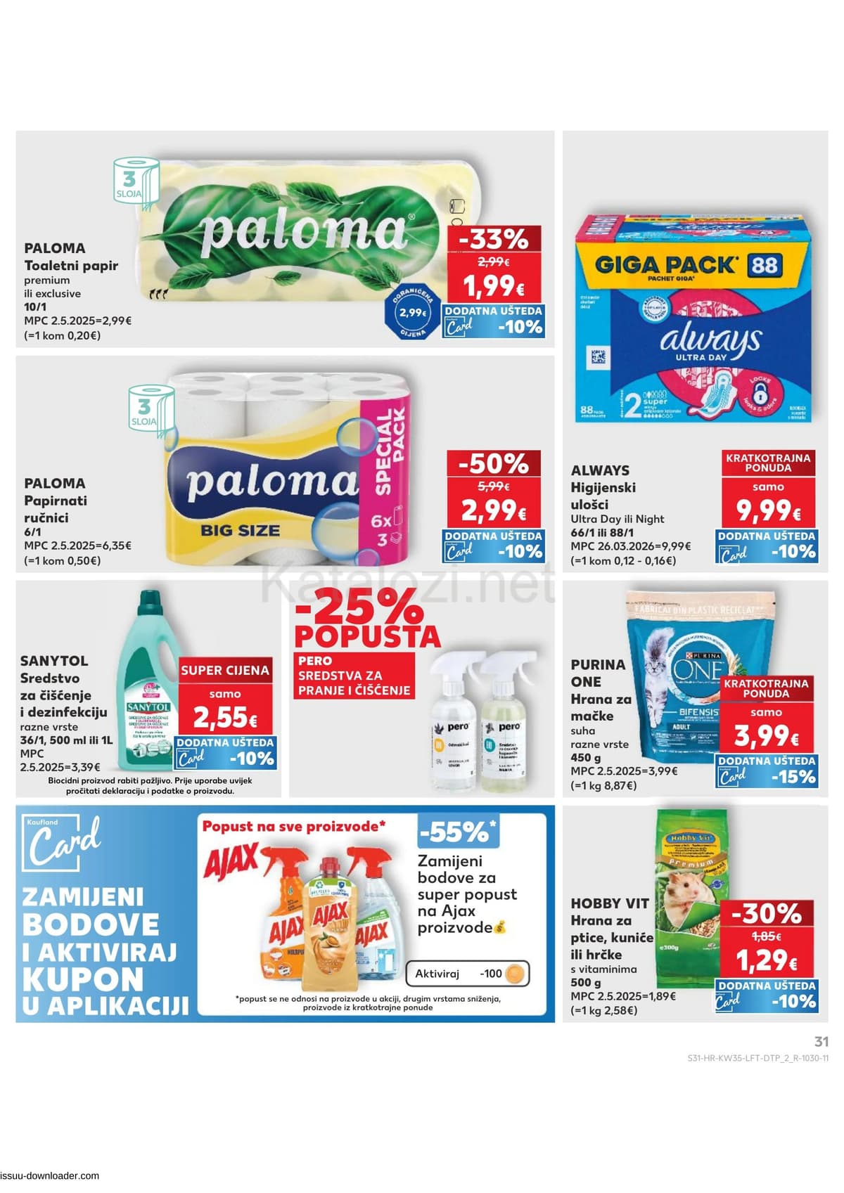 Stranica 31. Kaufland kataloga - Tjedna Akcija