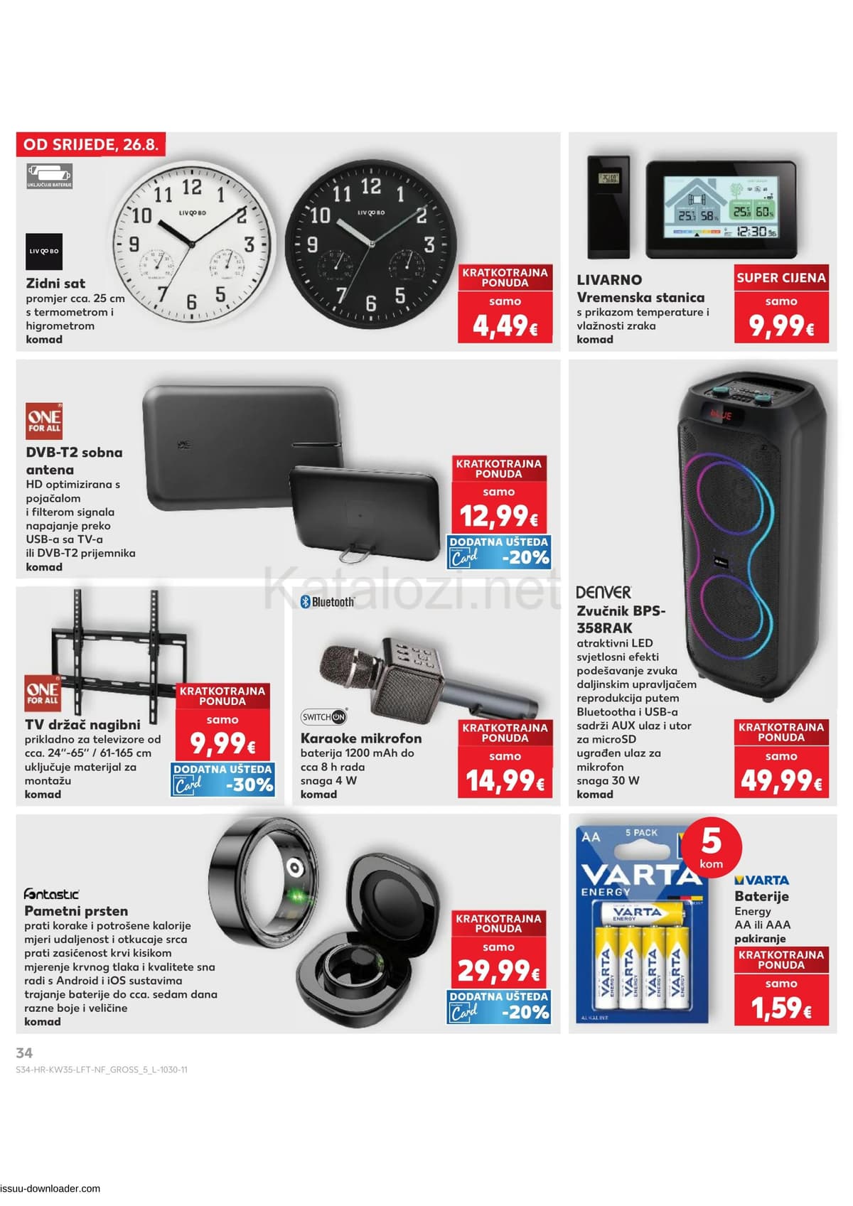 Stranica 34. Kaufland kataloga - Tjedna Akcija od 24.08.2026.