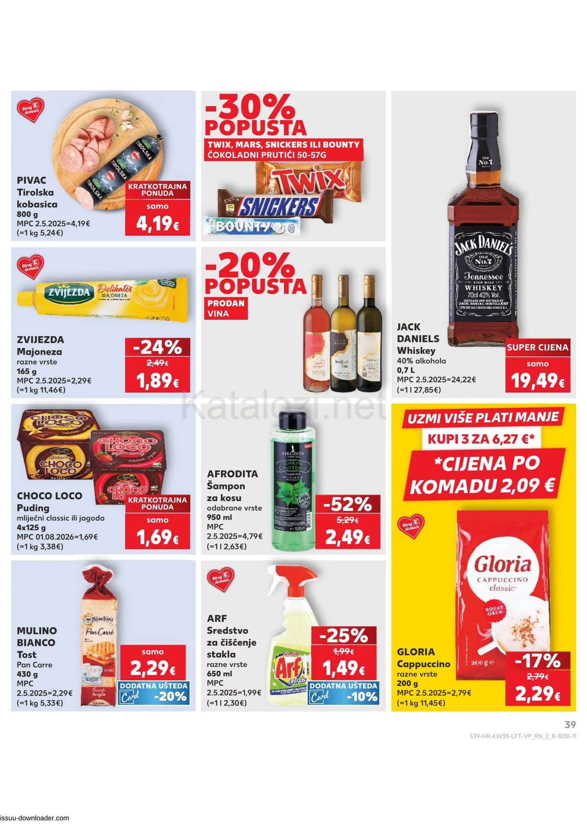 Stranica 39. Kaufland kataloga - Tjedna Akcija