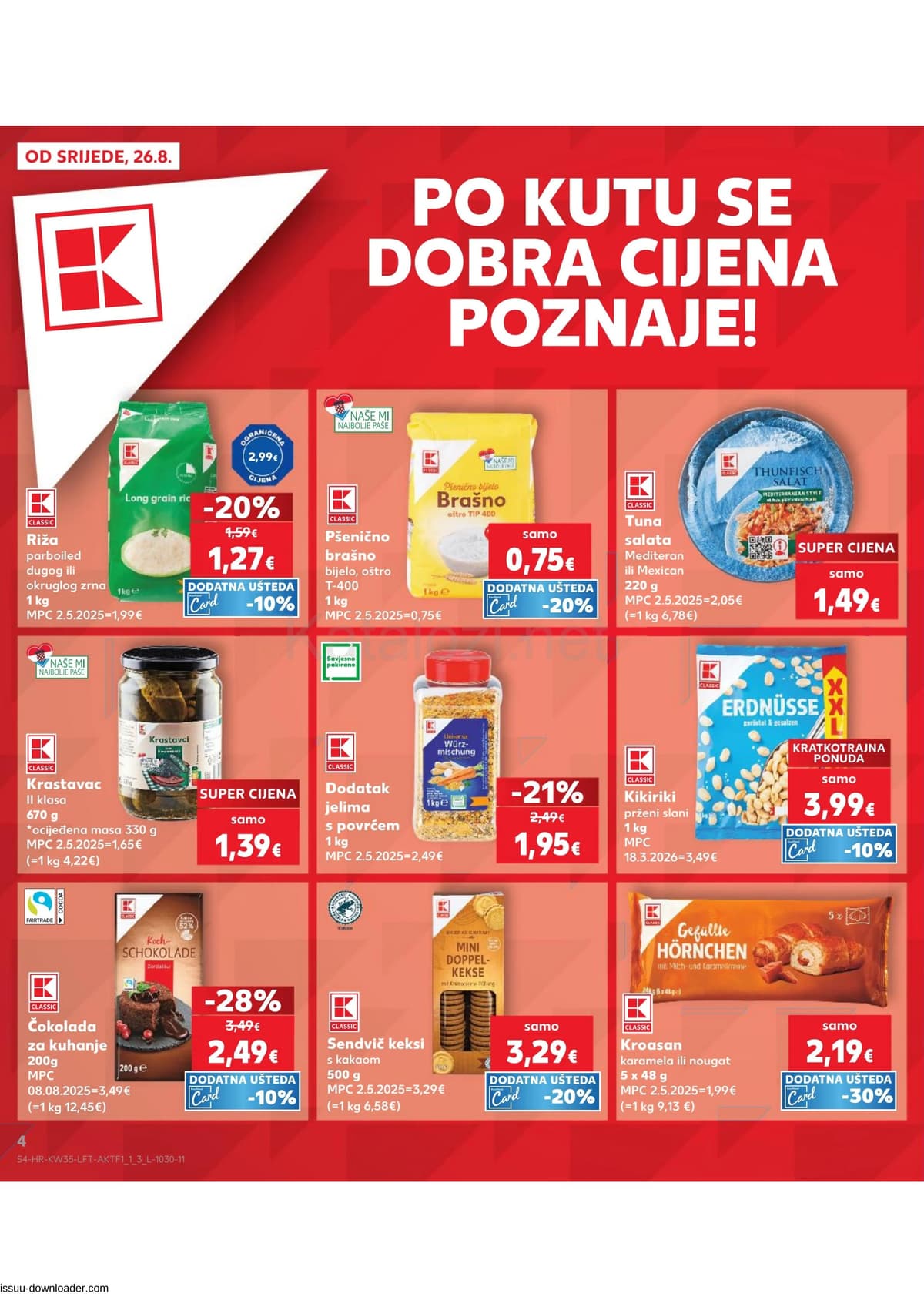 Stranica 4. Kaufland kataloga - Tjedna Akcija