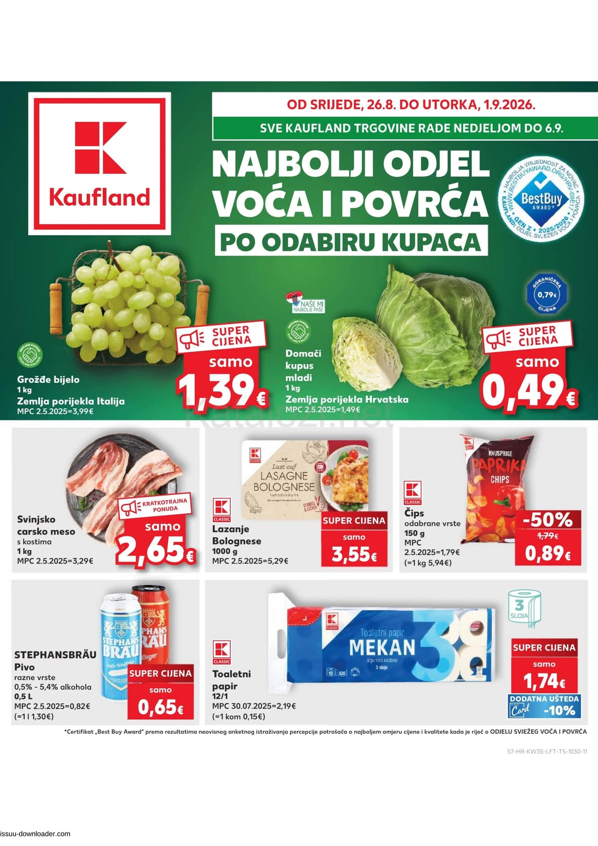 Stranica 7. Kaufland kataloga - Tjedna Akcija