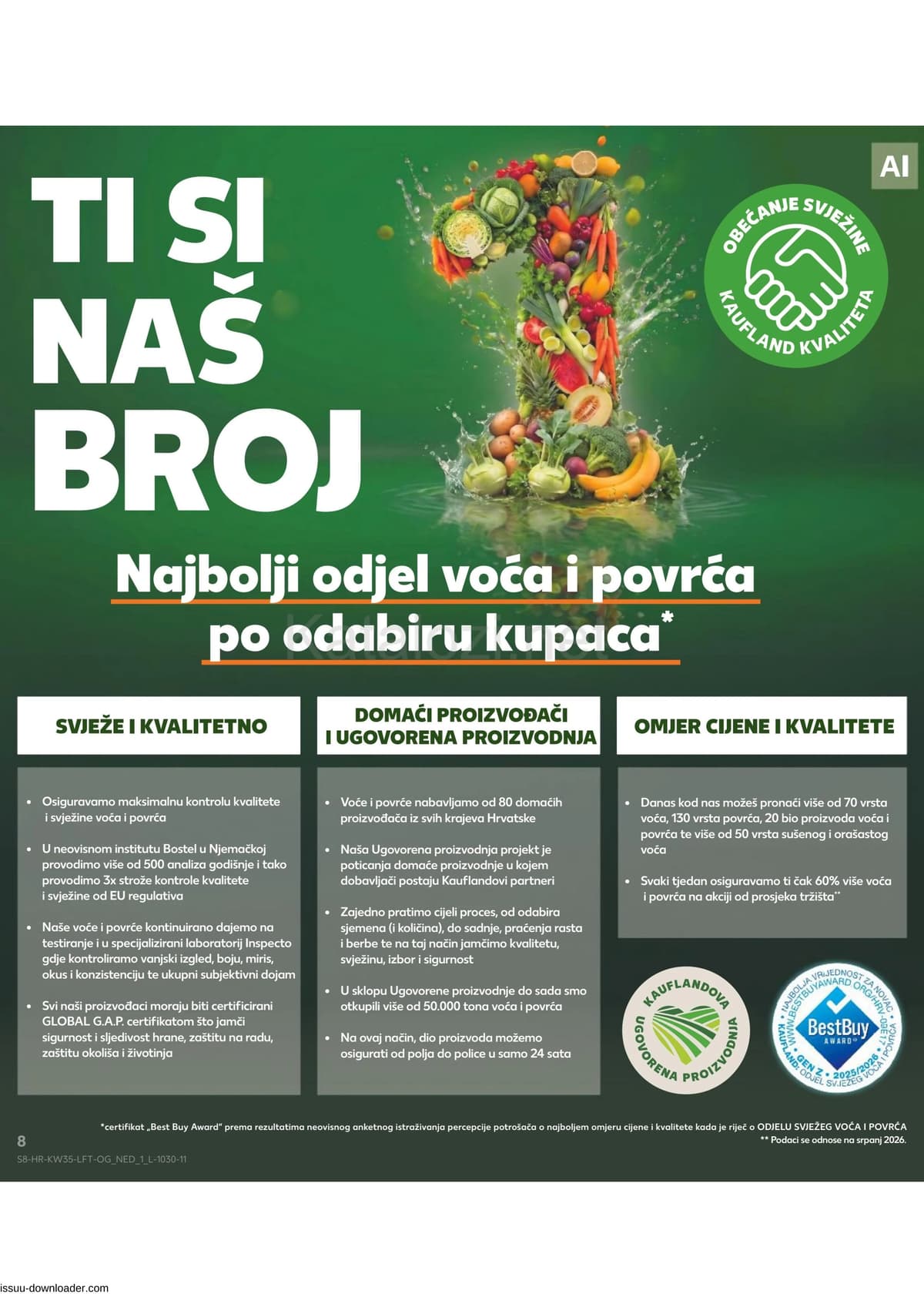 Stranica 8. Kaufland kataloga - Tjedna Akcija od 24.08.2026.