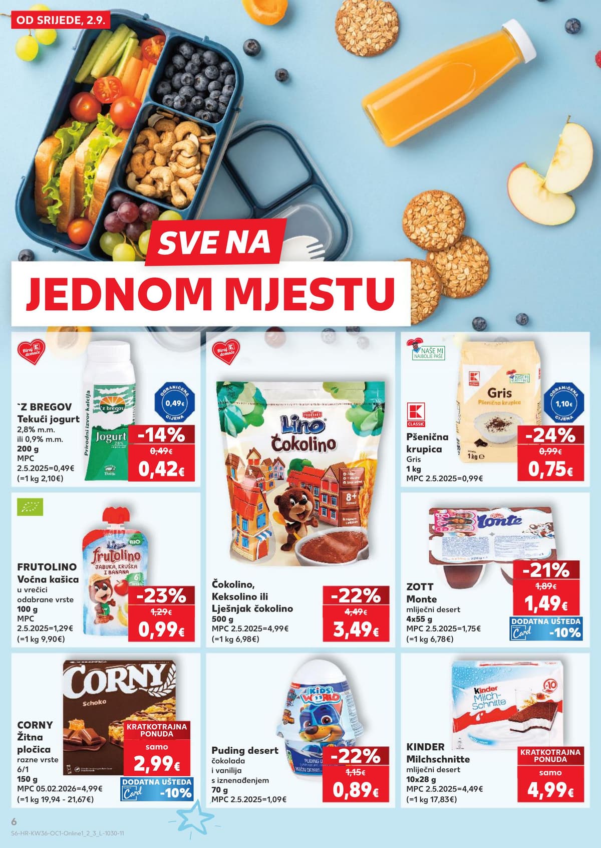 Stranica 6. Kaufland kataloga - Sve za školu, naresci i vina...