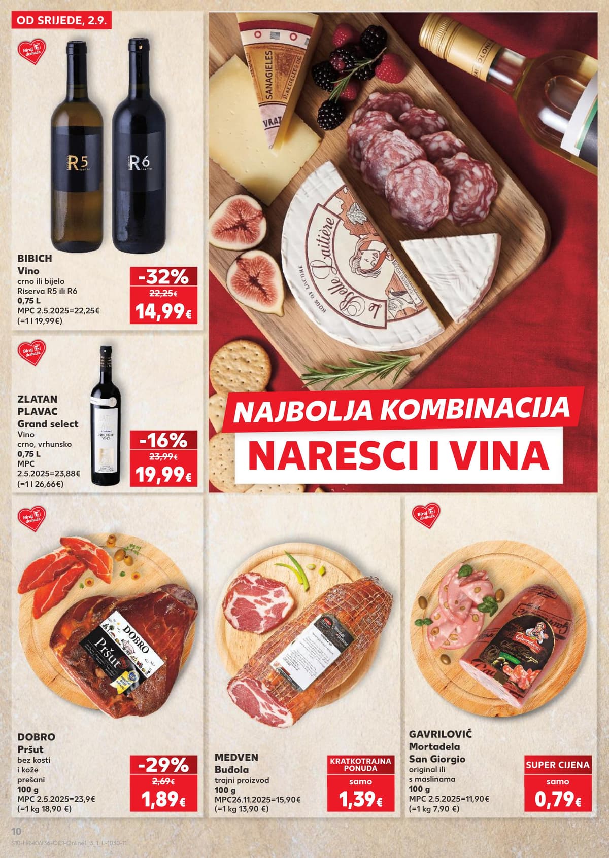 Stranica 10. Kaufland kataloga - Sve za školu, naresci i vina...