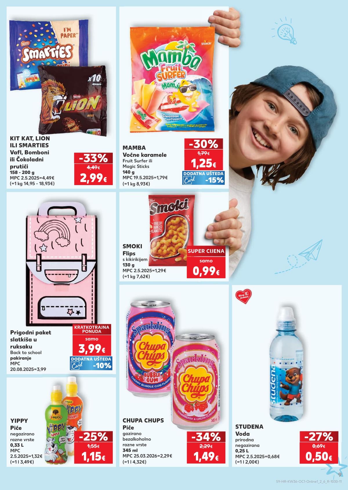 Stranica 9. Kaufland kataloga - Sve za školu, naresci i vina...