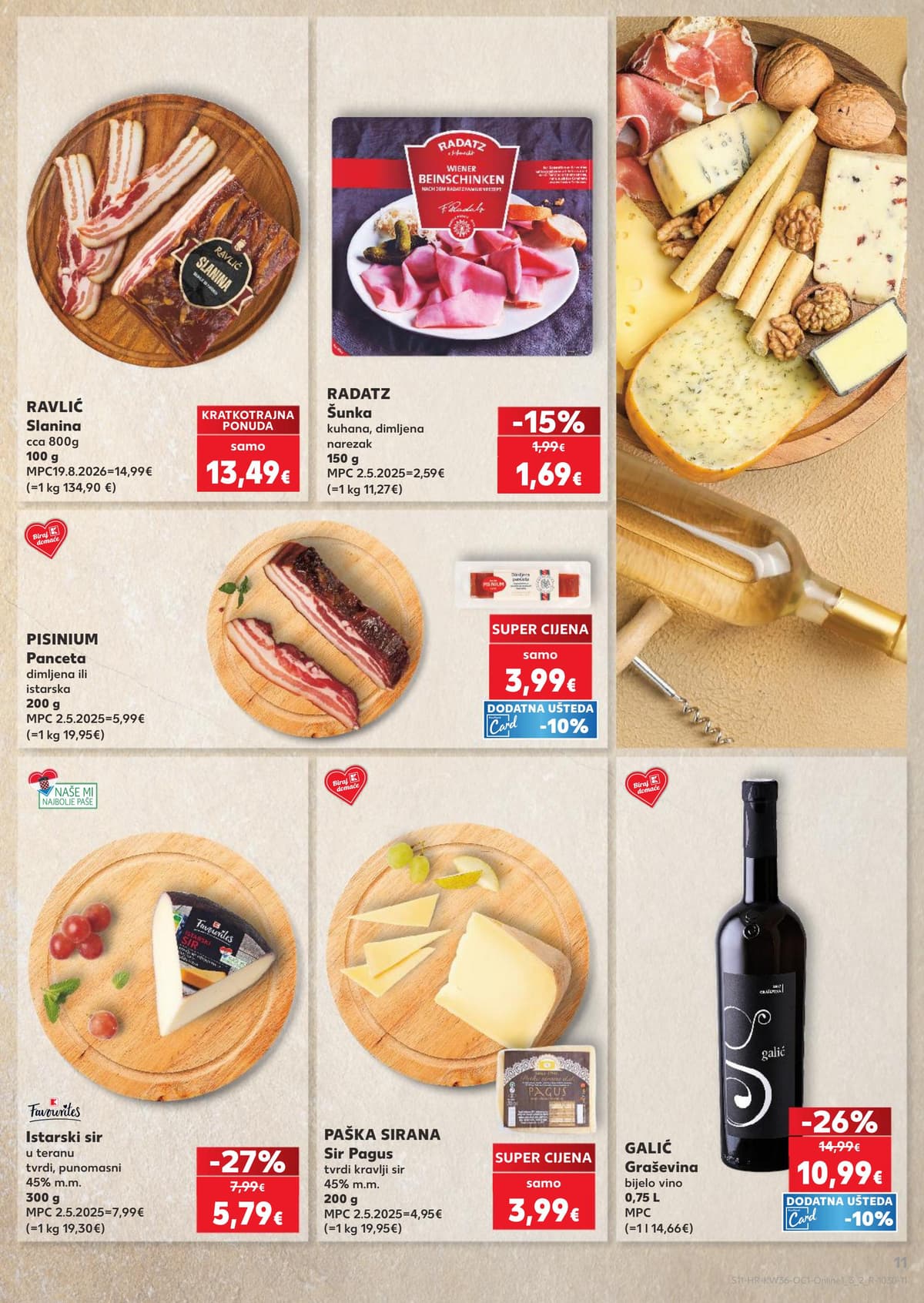 Stranica 11. Kaufland kataloga - Sve za školu, naresci i vina...
