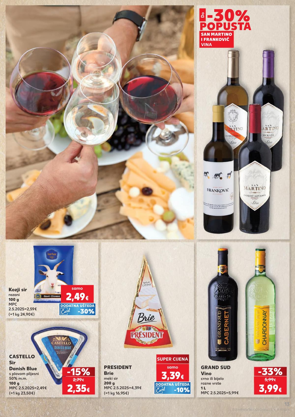 Stranica 13. Kaufland kataloga - Sve za školu, naresci i vina...