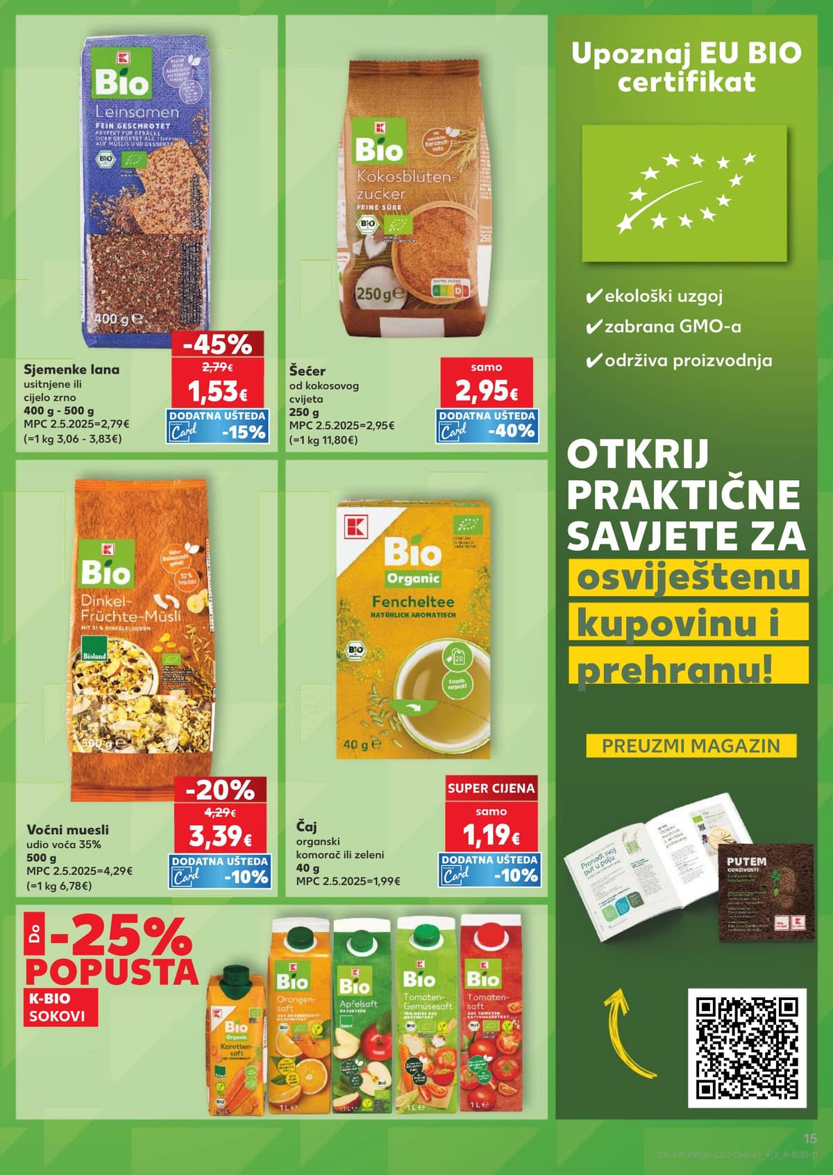 Stranica 15. Kaufland kataloga - Sve za školu, naresci i vina...