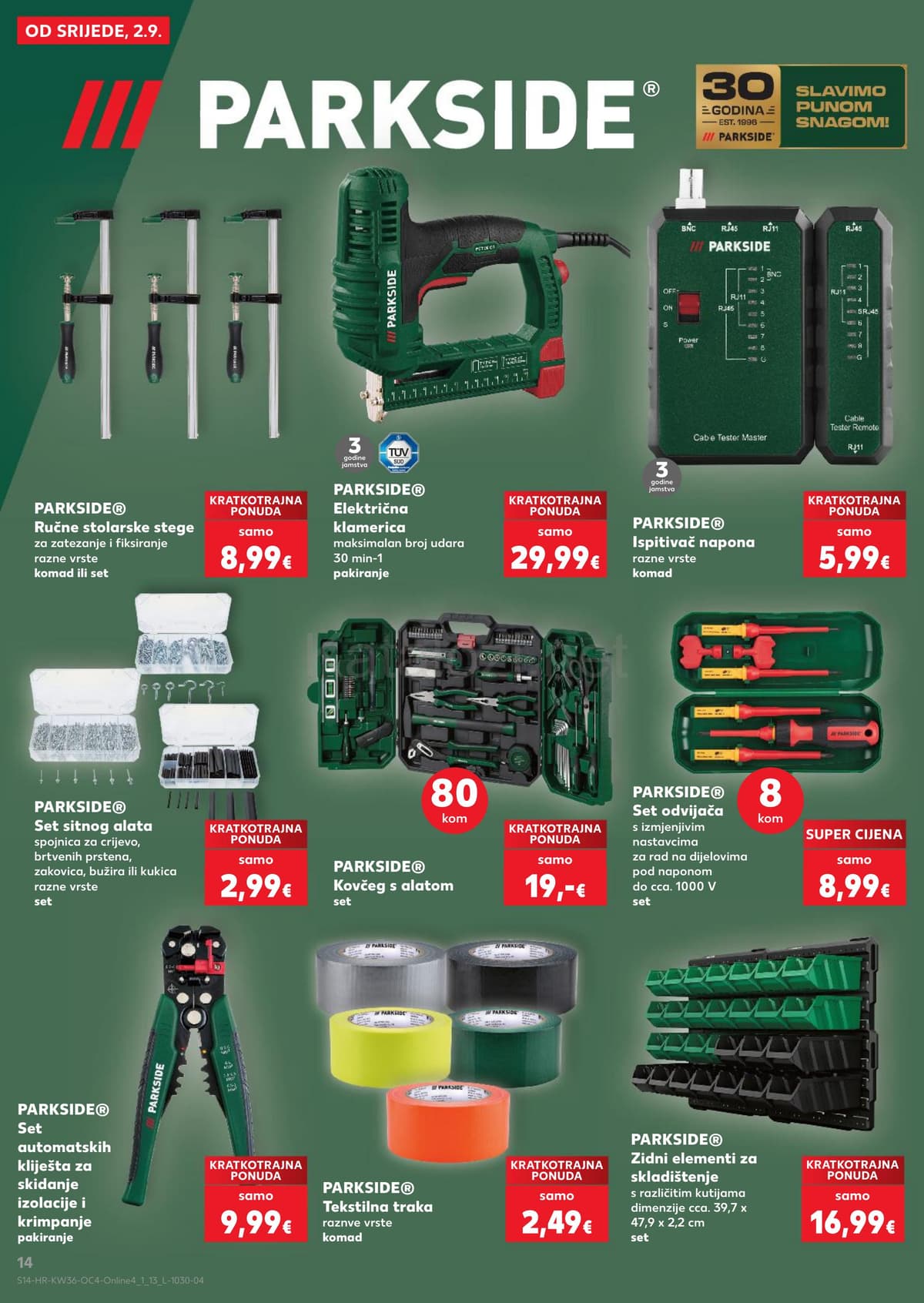 Stranica 14. Kaufland kataloga - Parkside