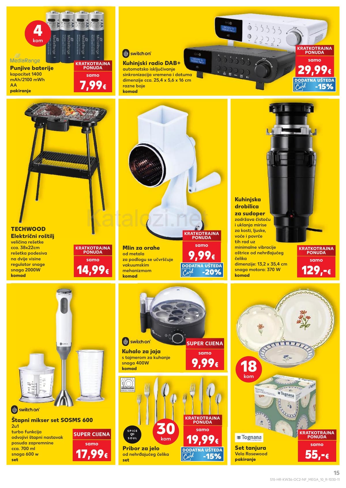 Stranica 15. Kaufland kataloga - Neprehrambeni Proizvodi