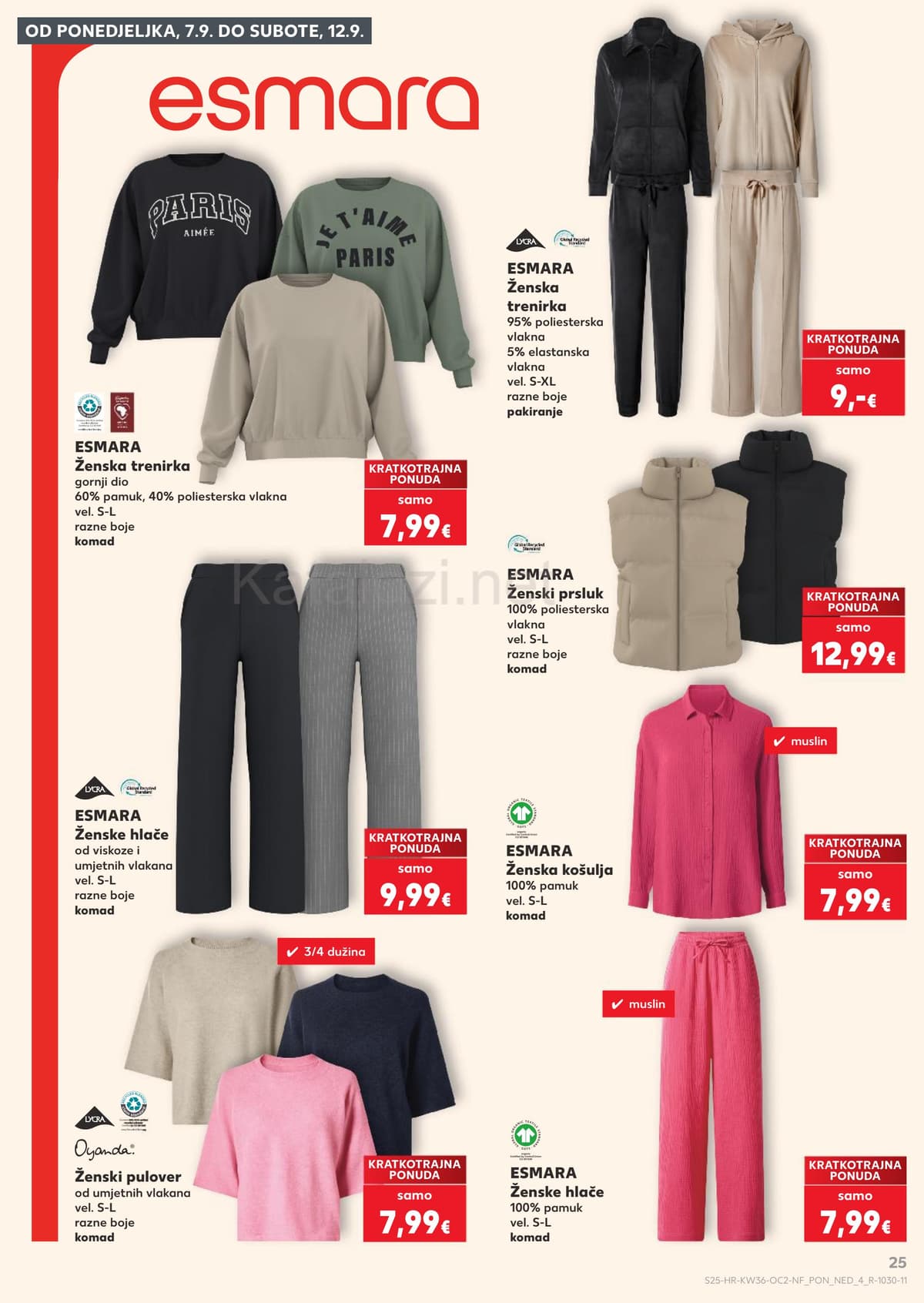 Stranica 25. Kaufland kataloga - Neprehrambeni Proizvodi od 31.08.2026.
