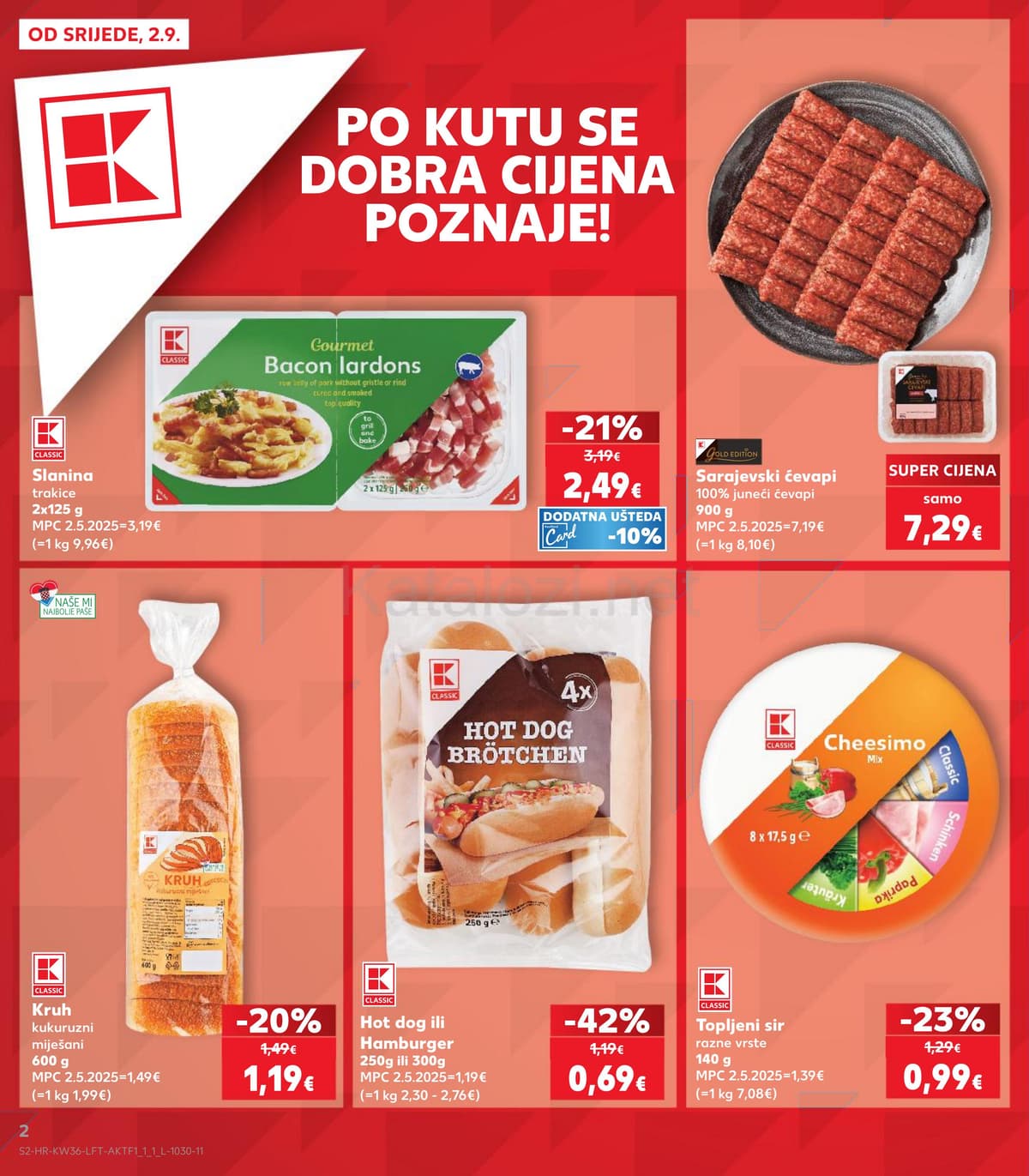 Stranica 2. Kaufland kataloga - Tjedna Akcija