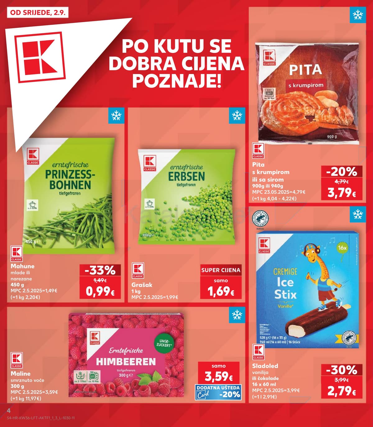 Stranica 4. Kaufland kataloga - Tjedna Akcija
