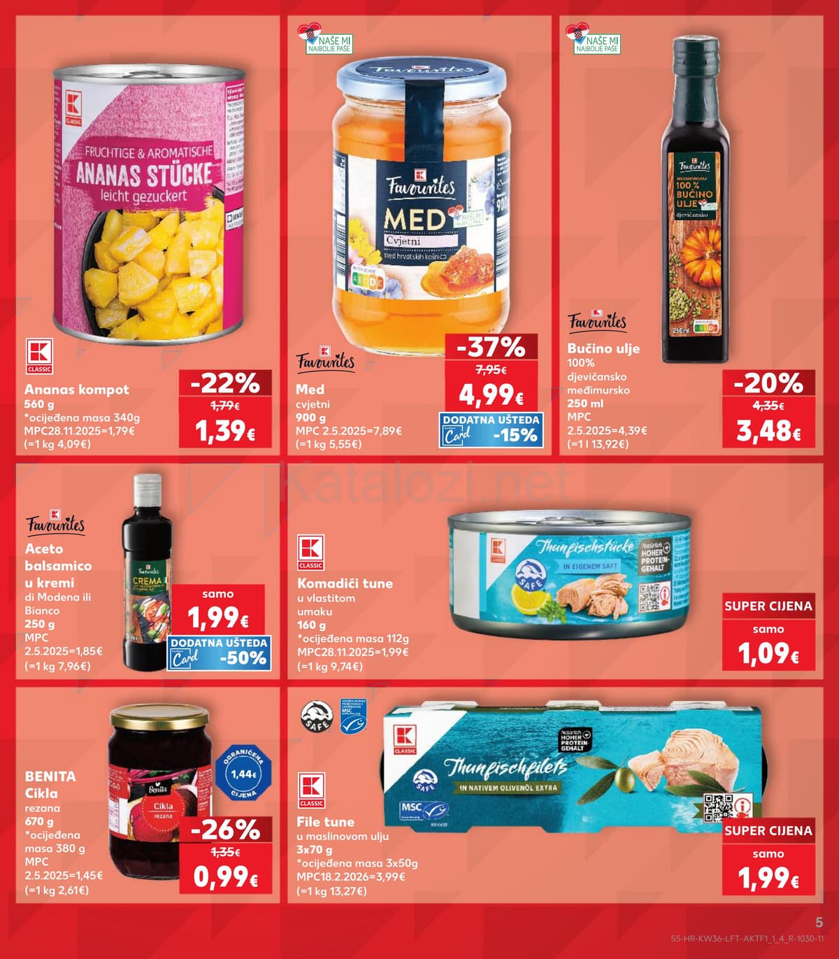 Stranica 5. Kaufland kataloga - Tjedna Akcija