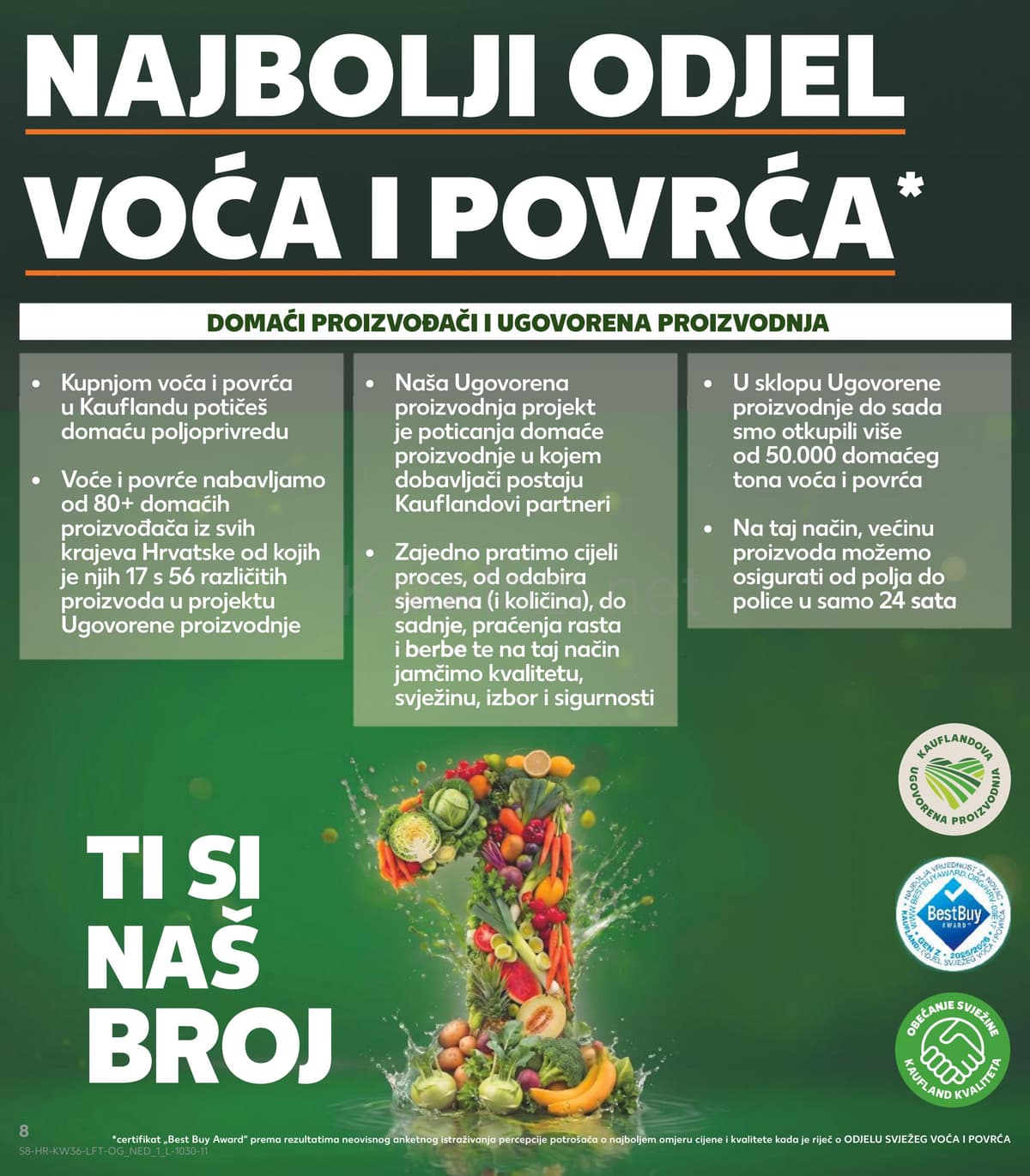 Stranica 8. Kaufland kataloga - Tjedna Akcija od 31.08.2026.