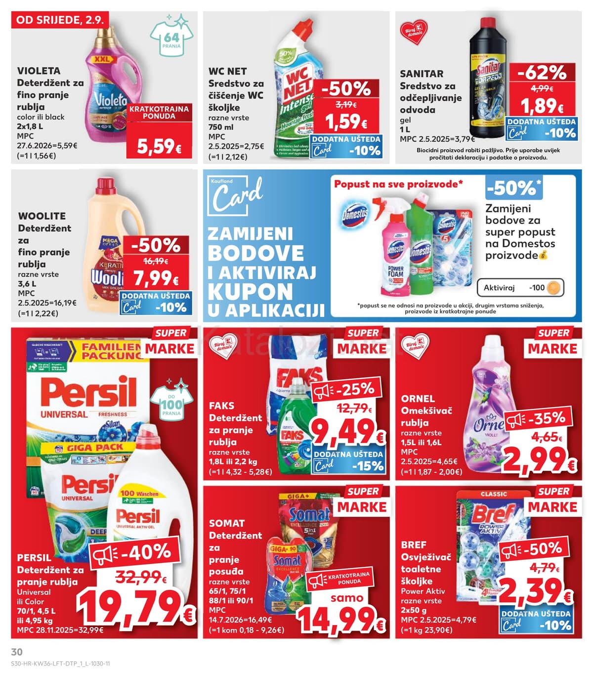Stranica 30. Kaufland kataloga - Tjedna Akcija