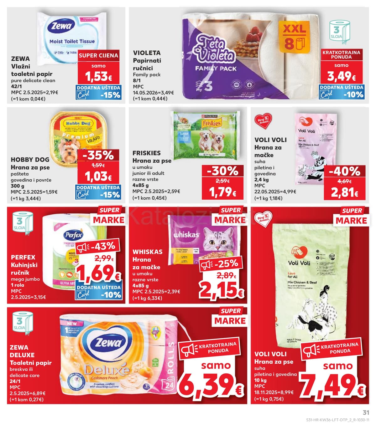 Stranica 31. Kaufland kataloga - Tjedna Akcija