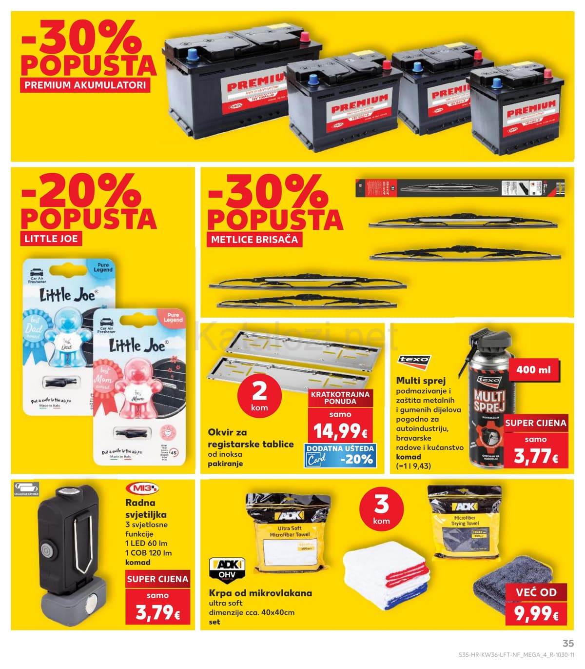 Stranica 35. Kaufland kataloga - Tjedna Akcija od 31.08.2026.