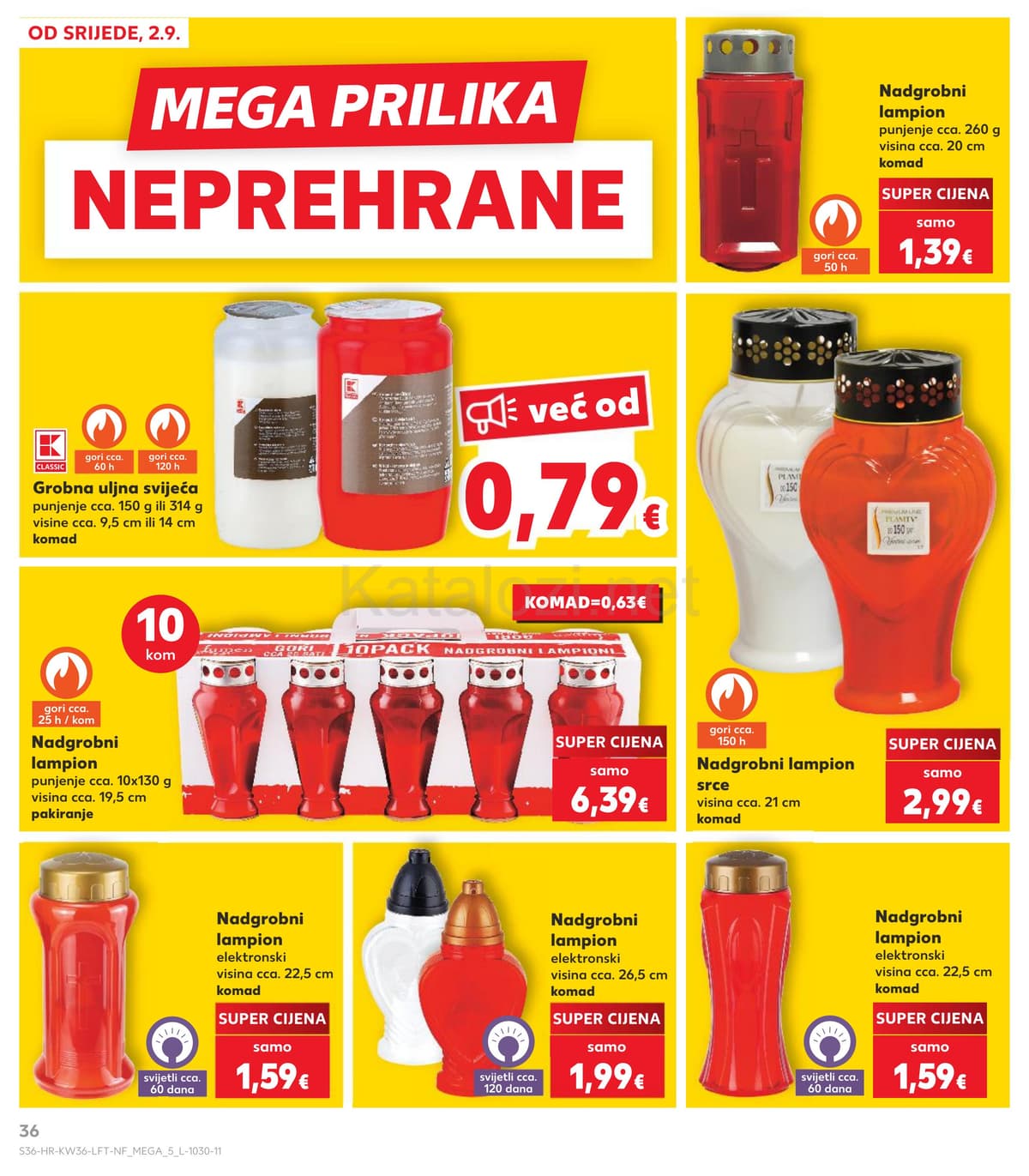 Stranica 36. Kaufland kataloga - Tjedna Akcija od 31.08.2026.