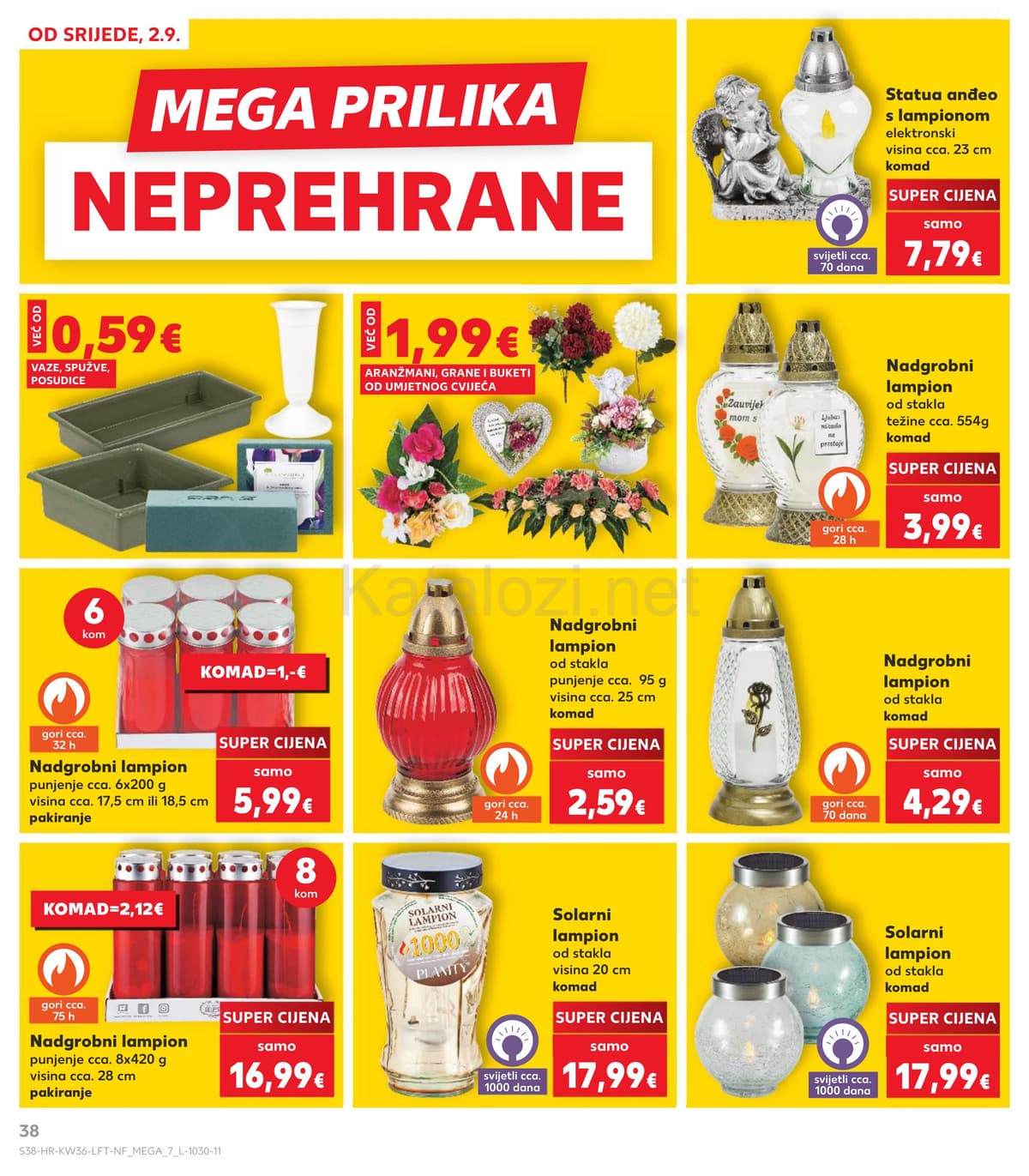 Stranica 38. Kaufland kataloga - Tjedna Akcija od 31.08.2026.