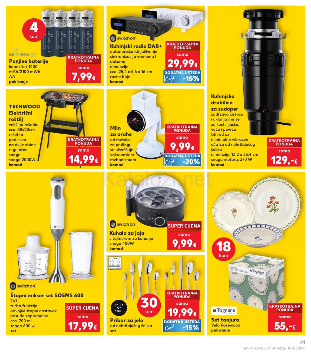 Stranica 41. Kaufland kataloga - Tjedna Akcija od 31.08.2026.