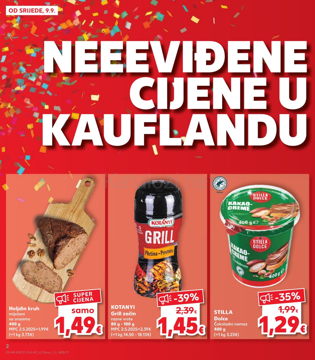 Stranica 2. Kaufland kataloga - Neviđene cijene od 08.09.2026.