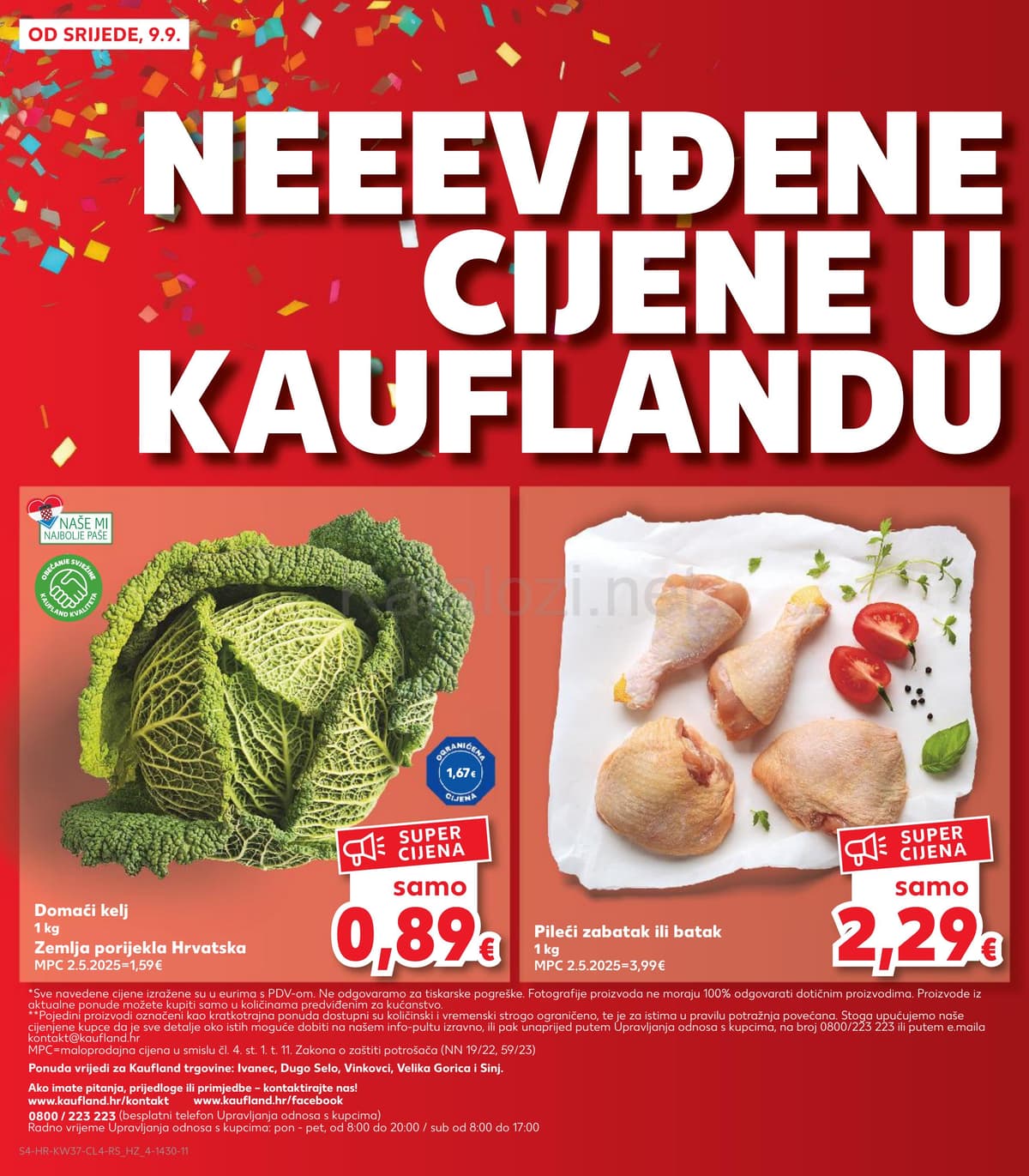 Stranica 4. Kaufland kataloga - Neviđene cijene od 08.09.2026.