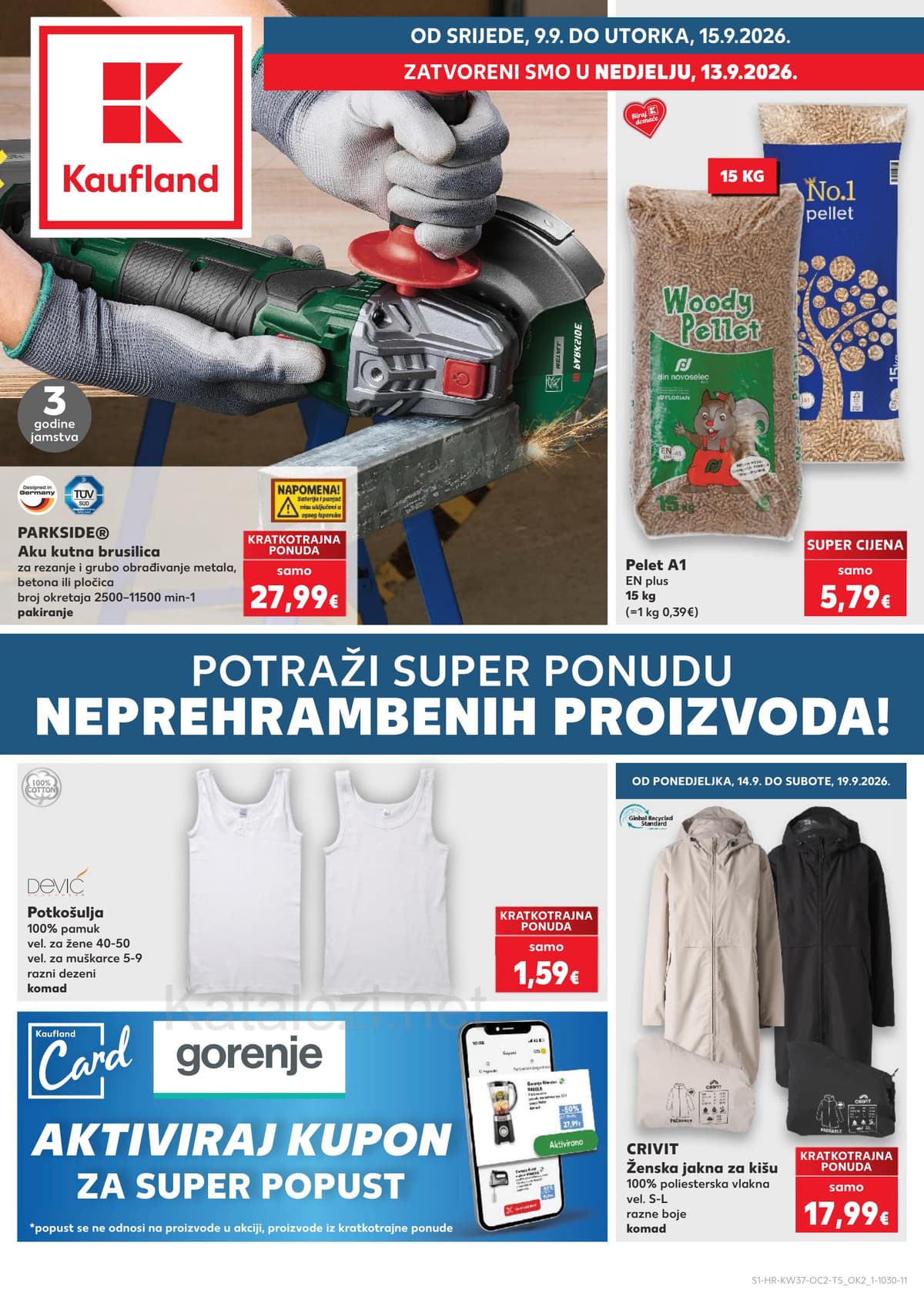 Stranica 1. Kaufland kataloga - Neprehrambeni Proizvodi od 06.09.2026.
