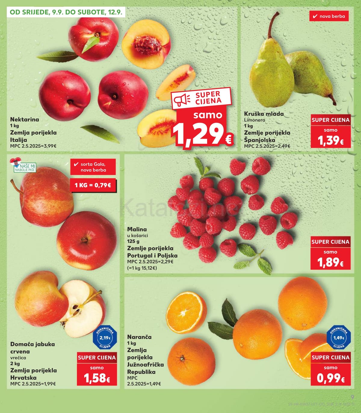 Stranica 9. Kaufland kataloga - Tjedna Akcija