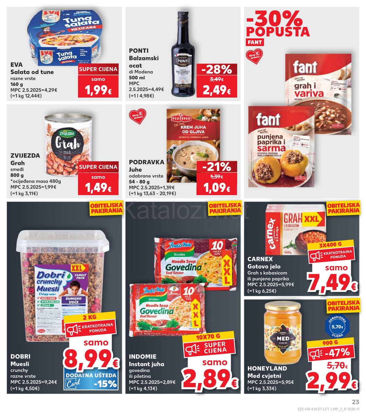 Stranica 23. Kaufland kataloga - Tjedna Akcija