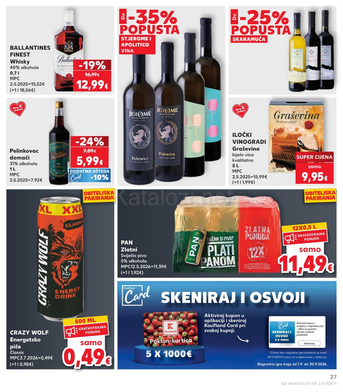 Stranica 27. Kaufland kataloga - Tjedna Akcija