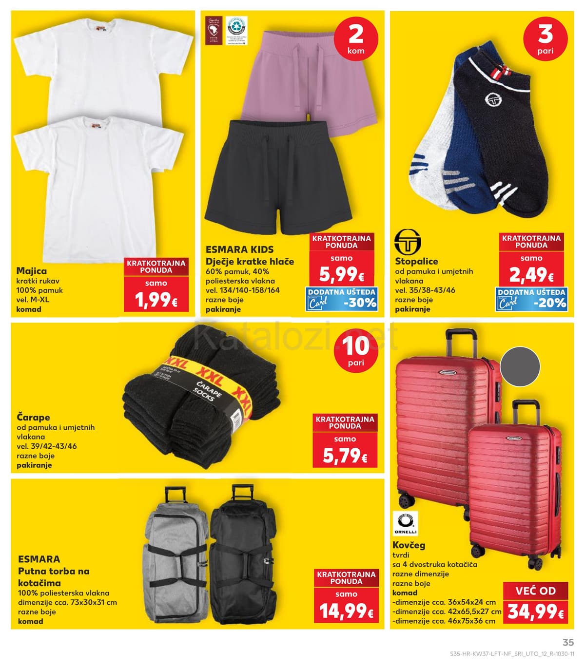 Stranica 35. Kaufland kataloga - Tjedna Akcija od 06.09.2026.