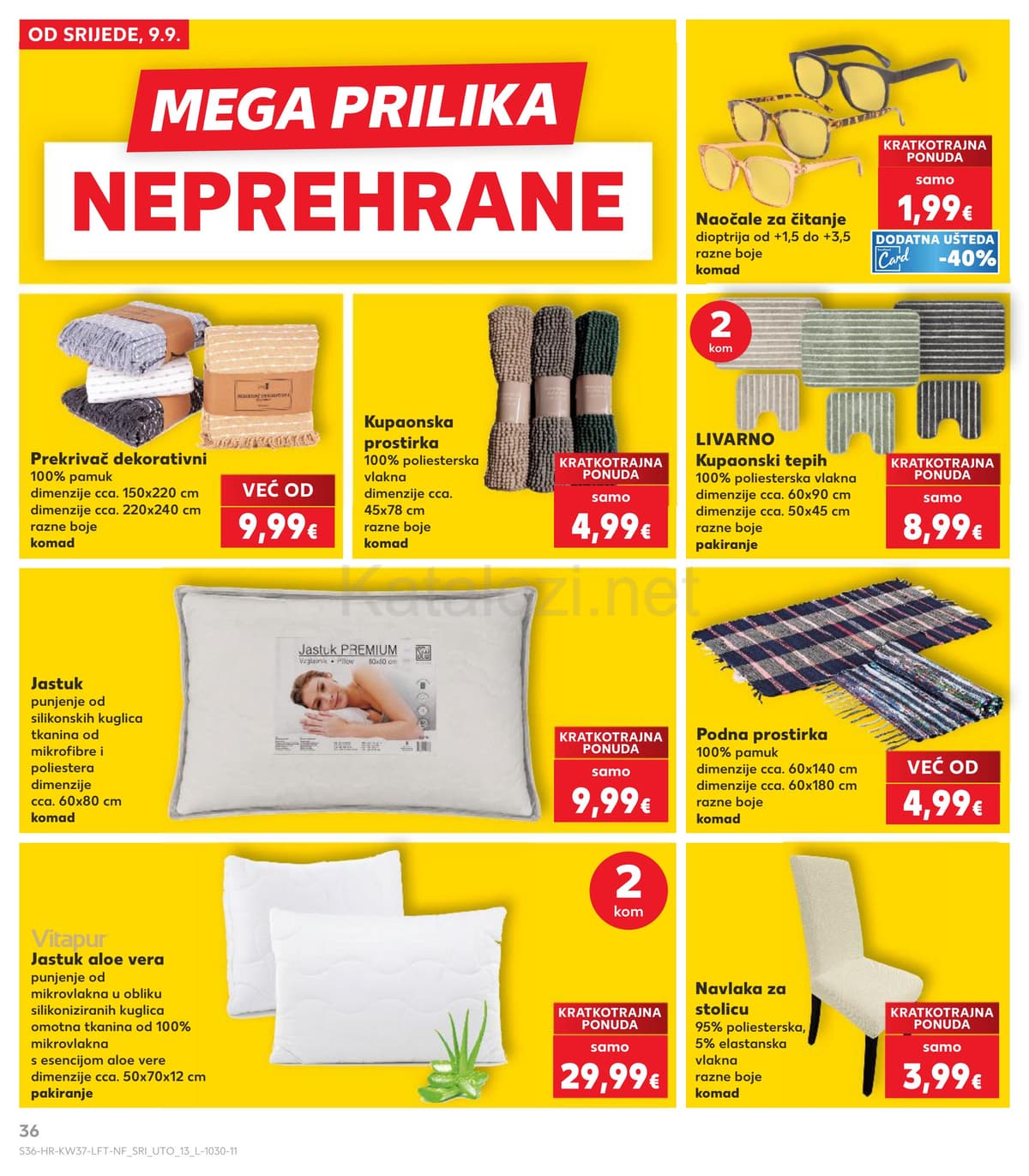 Stranica 36. Kaufland kataloga - Tjedna Akcija od 06.09.2026.