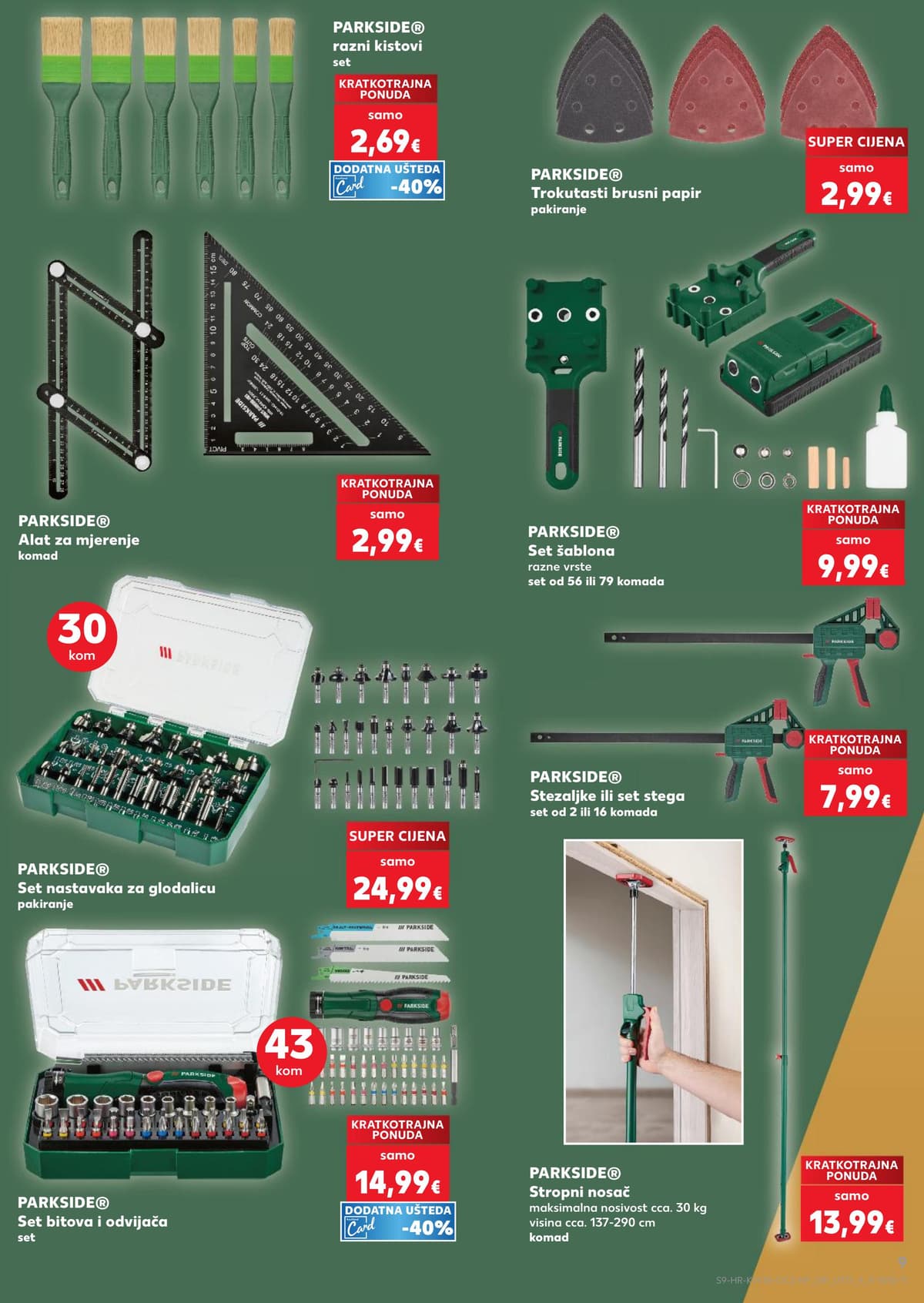 Stranica 9. Kaufland kataloga - Neprehrambeni Proizvodi od 17.09.2026.