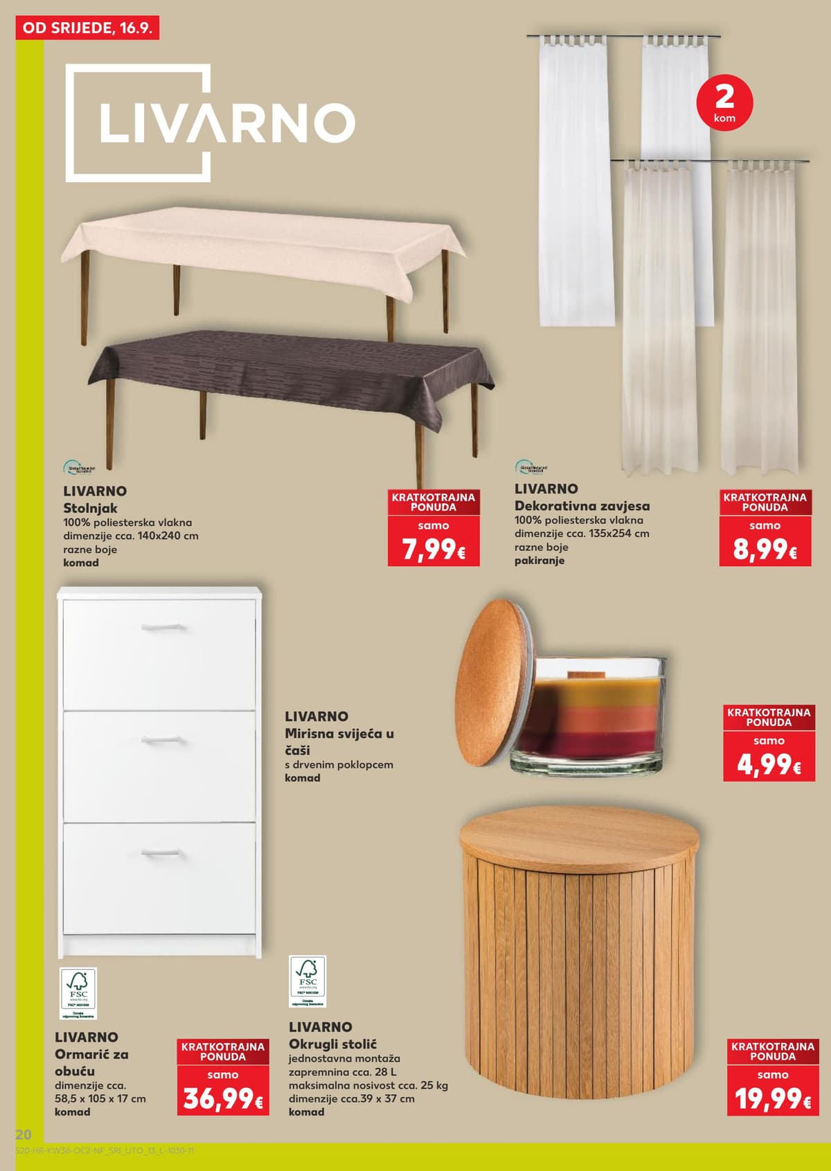 Stranica 20. Kaufland kataloga - Neprehrambeni Proizvodi