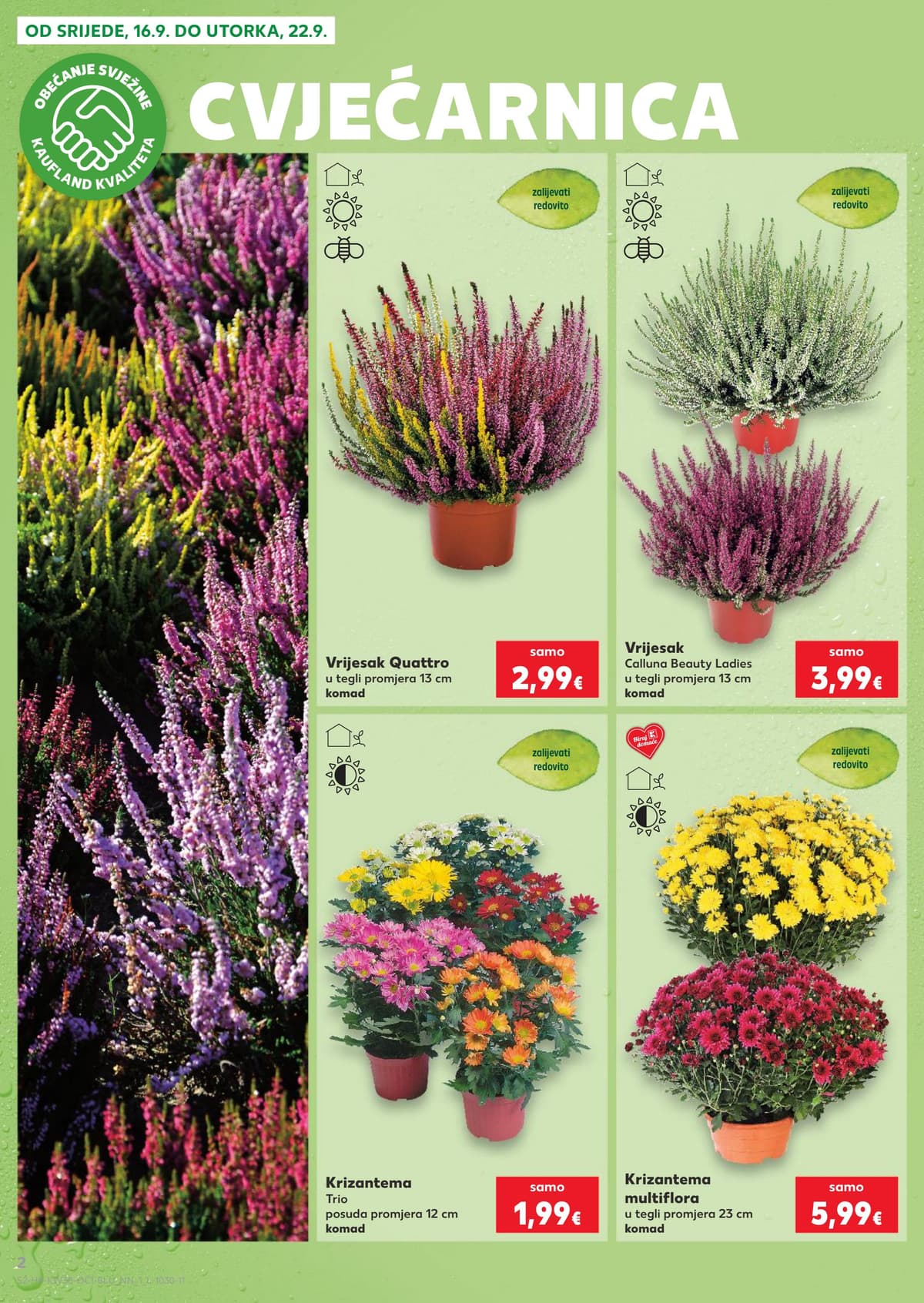 Stranica 2. Kaufland kataloga - Čišćenje, sladoledi, juhe... od 17.09.2026.